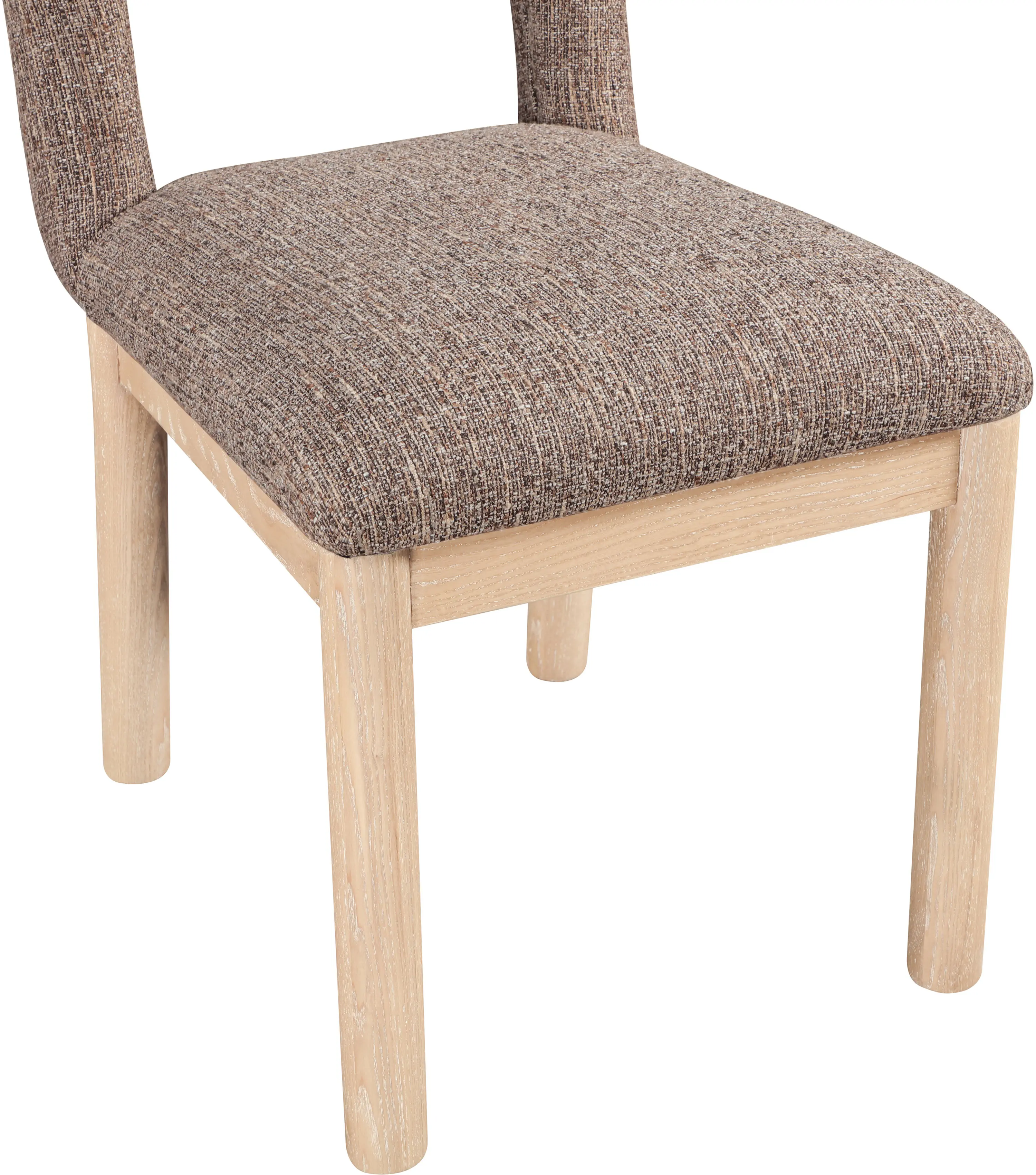 Conrad Brown Upholstered Dining Chair-8