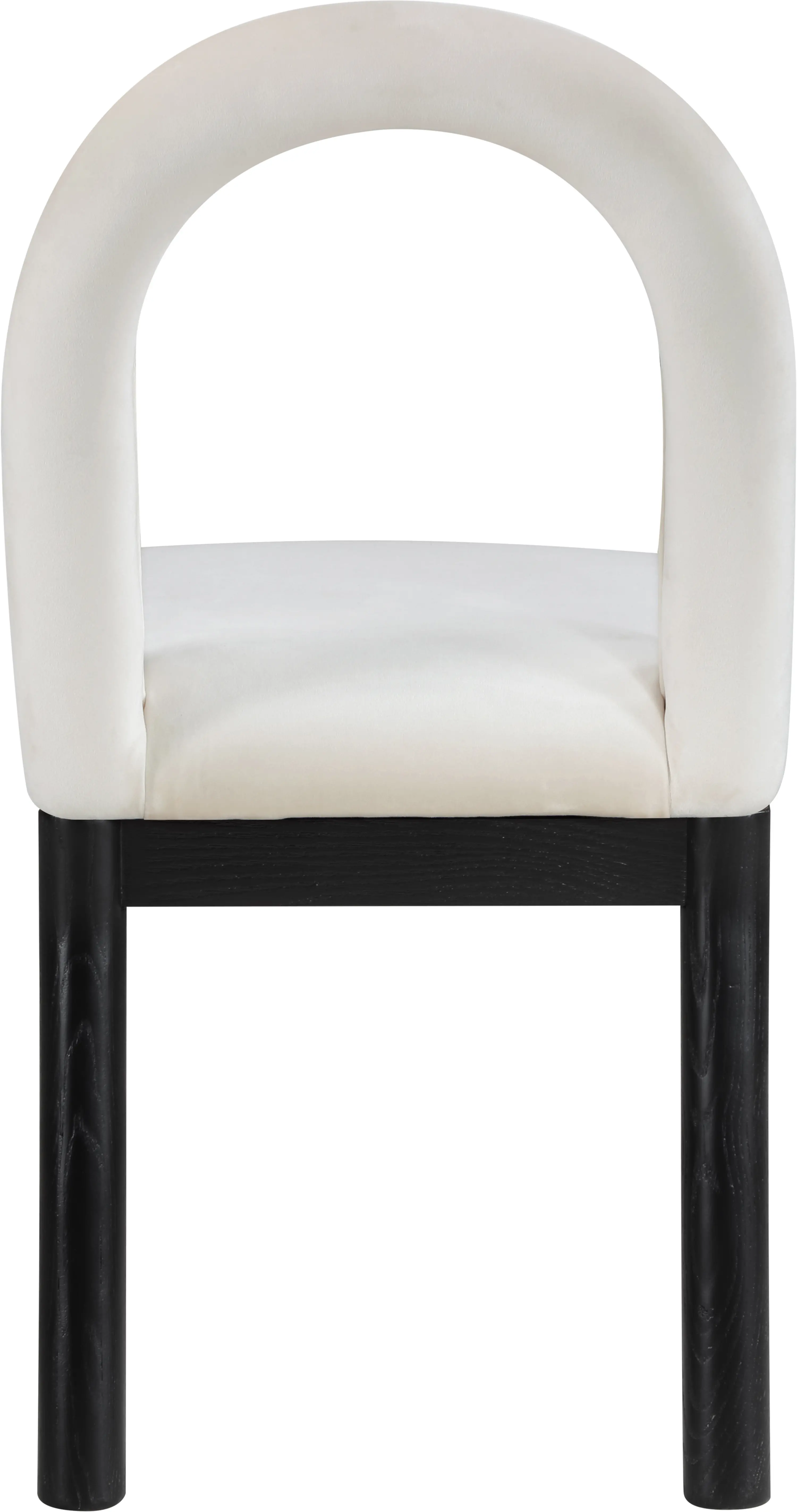 Conrad Cream Velvet Upholstered Dining Chair-6