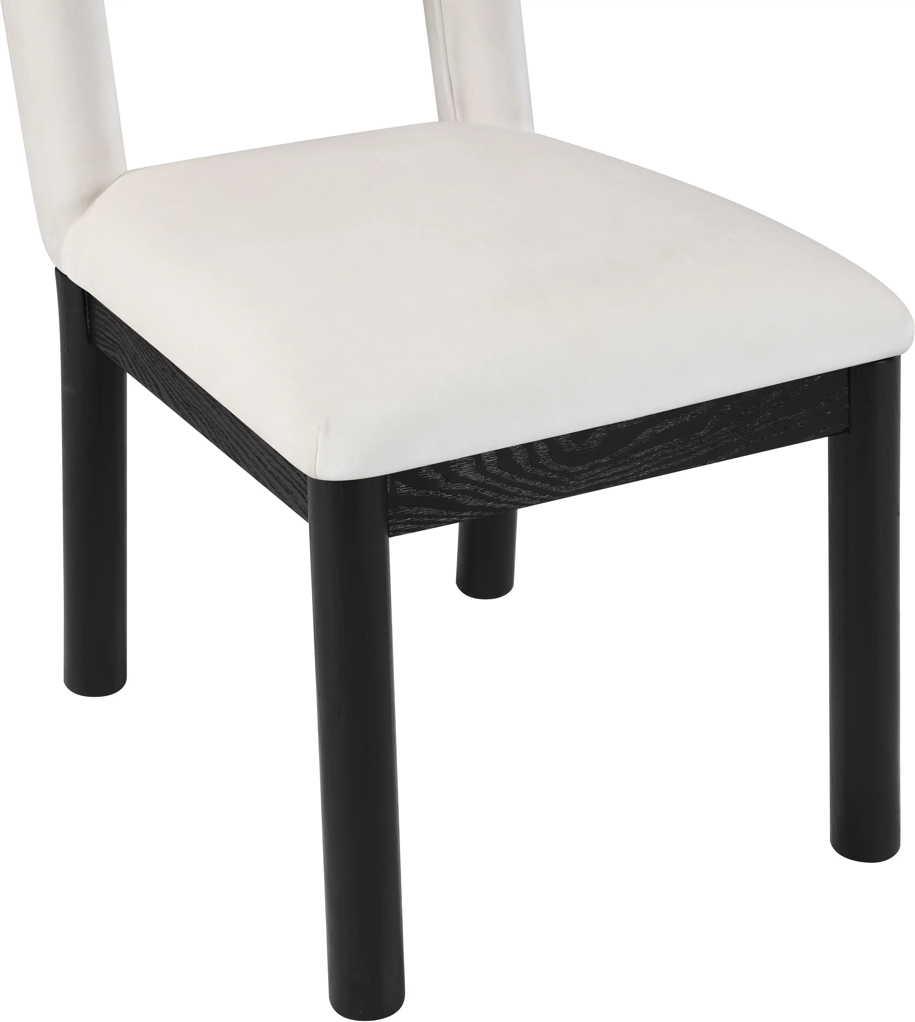 Conrad Cream Velvet Upholstered Dining Chair-8