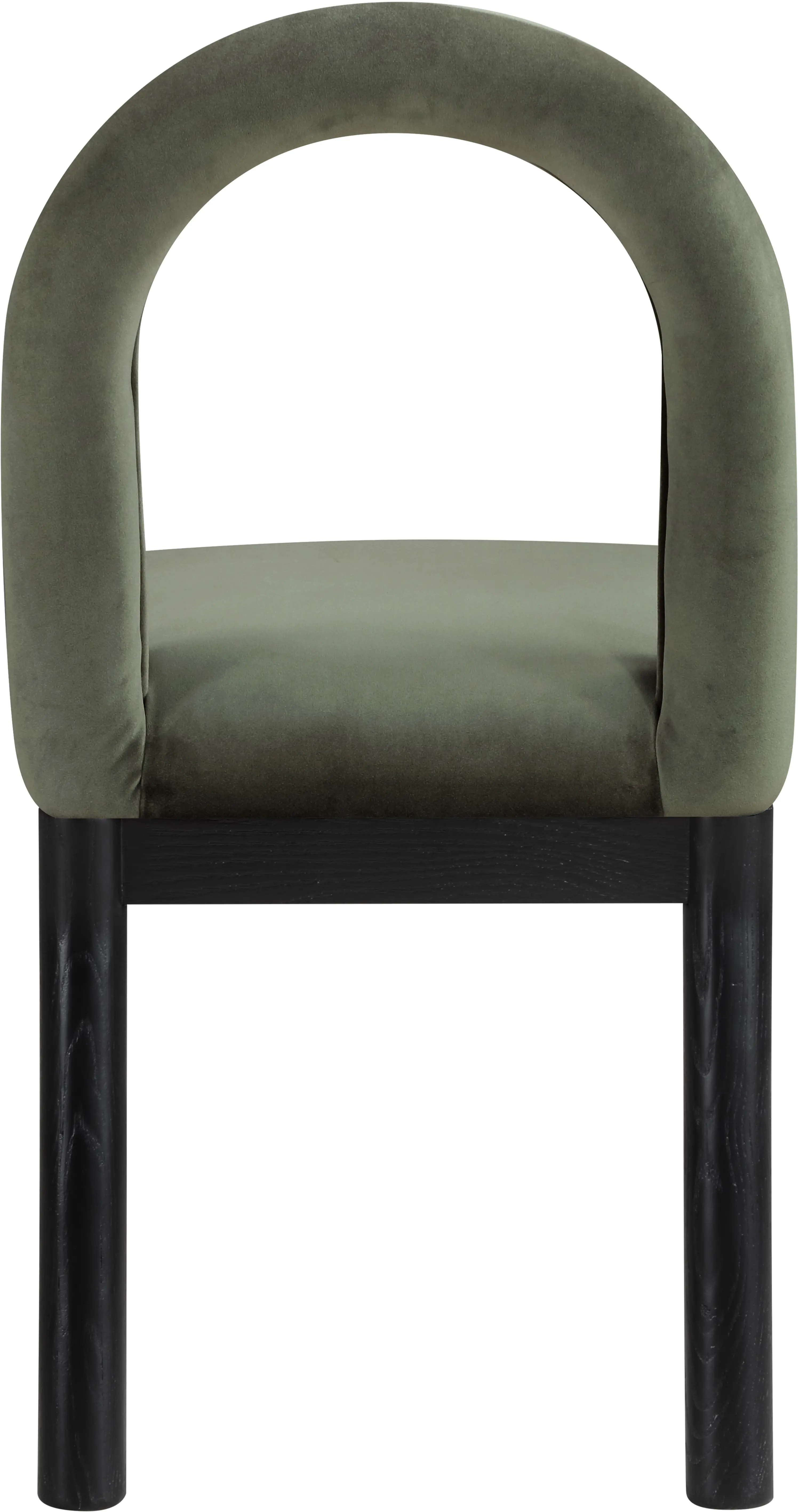 Conrad Green Velvet Upholstered Dining Chair-6