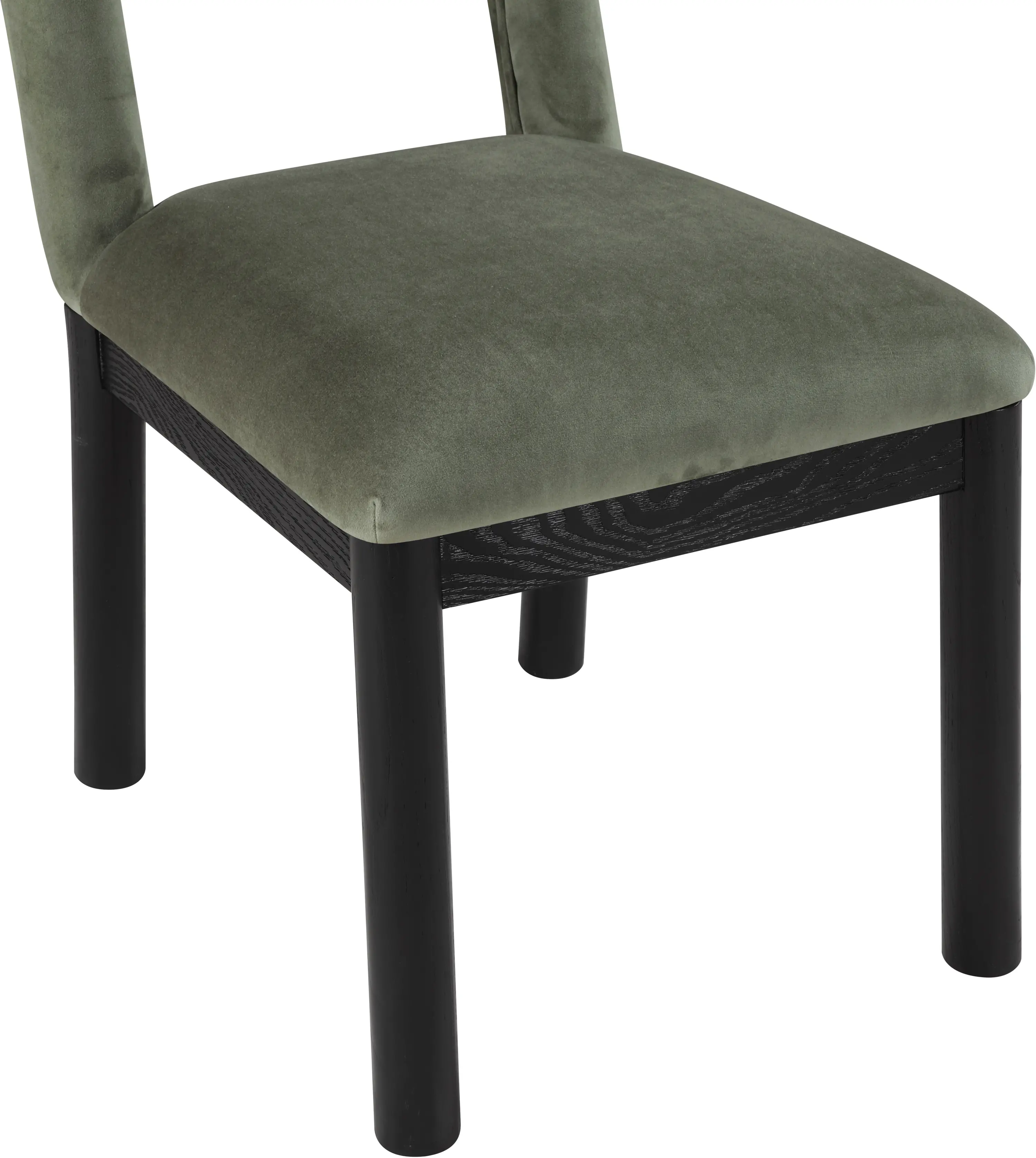 Conrad Green Velvet Upholstered Dining Chair-8