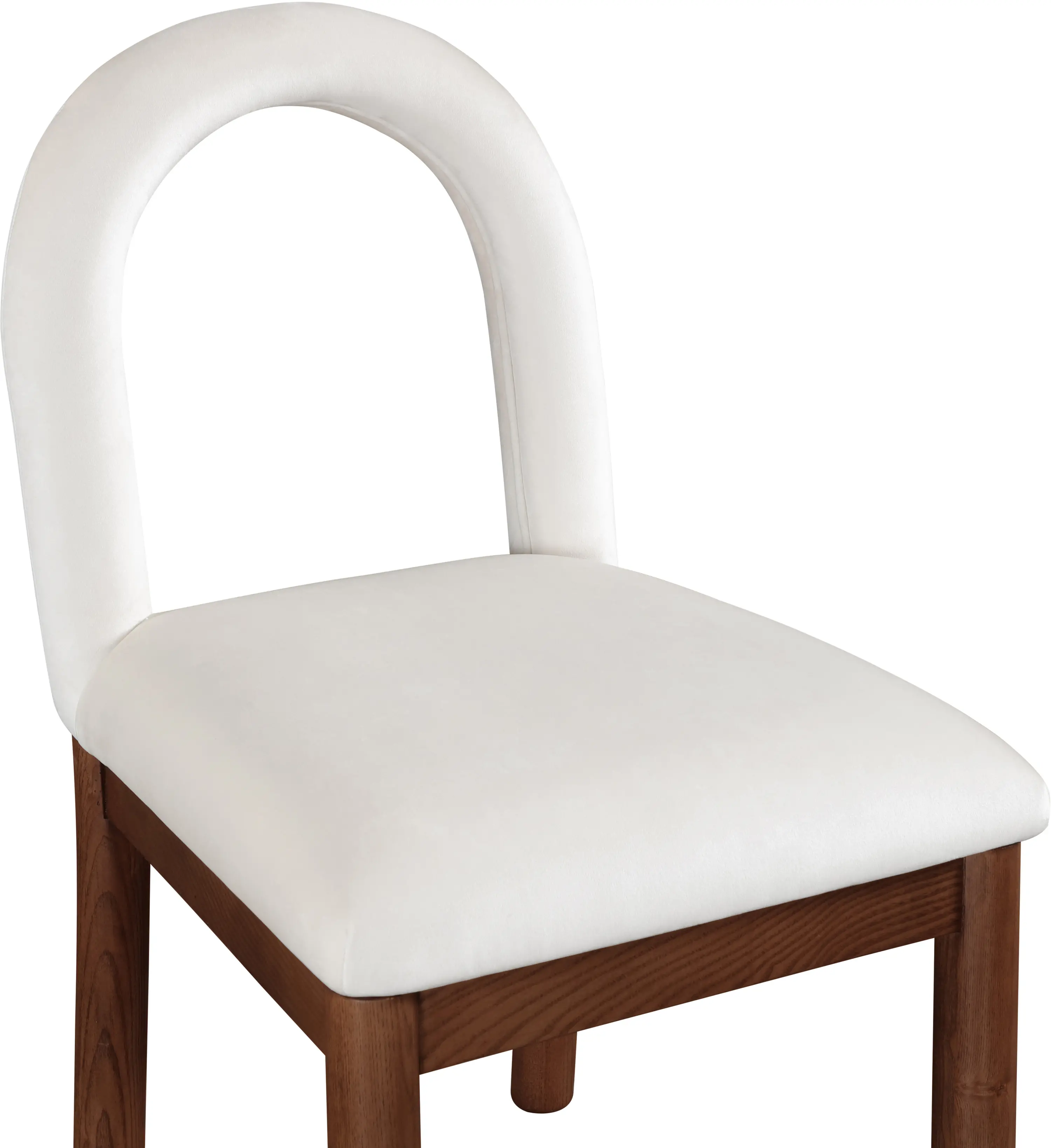 Conrad Cream Velvet Upholstered Dining Chair-6