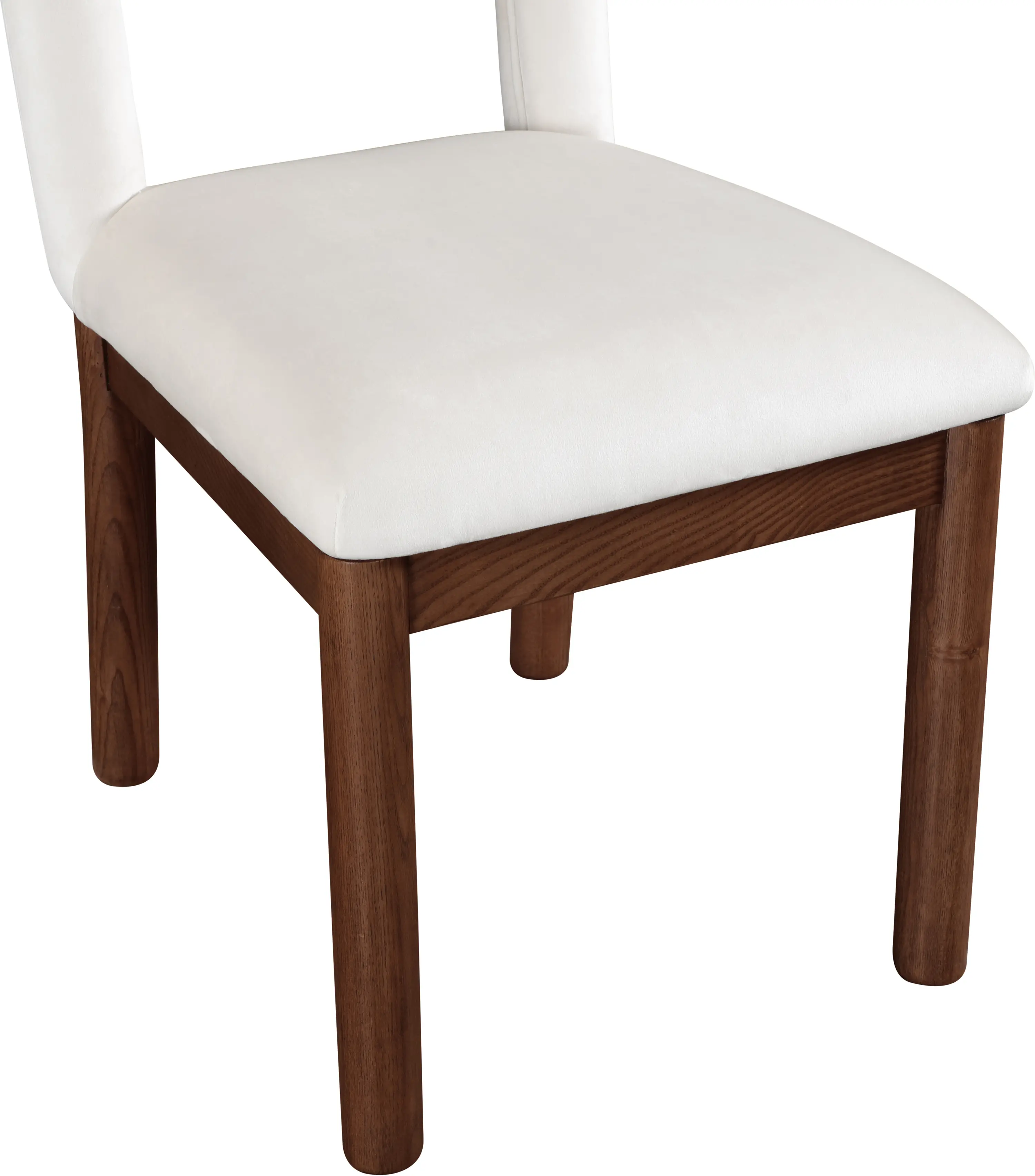 Conrad Cream Velvet Upholstered Dining Chair-7