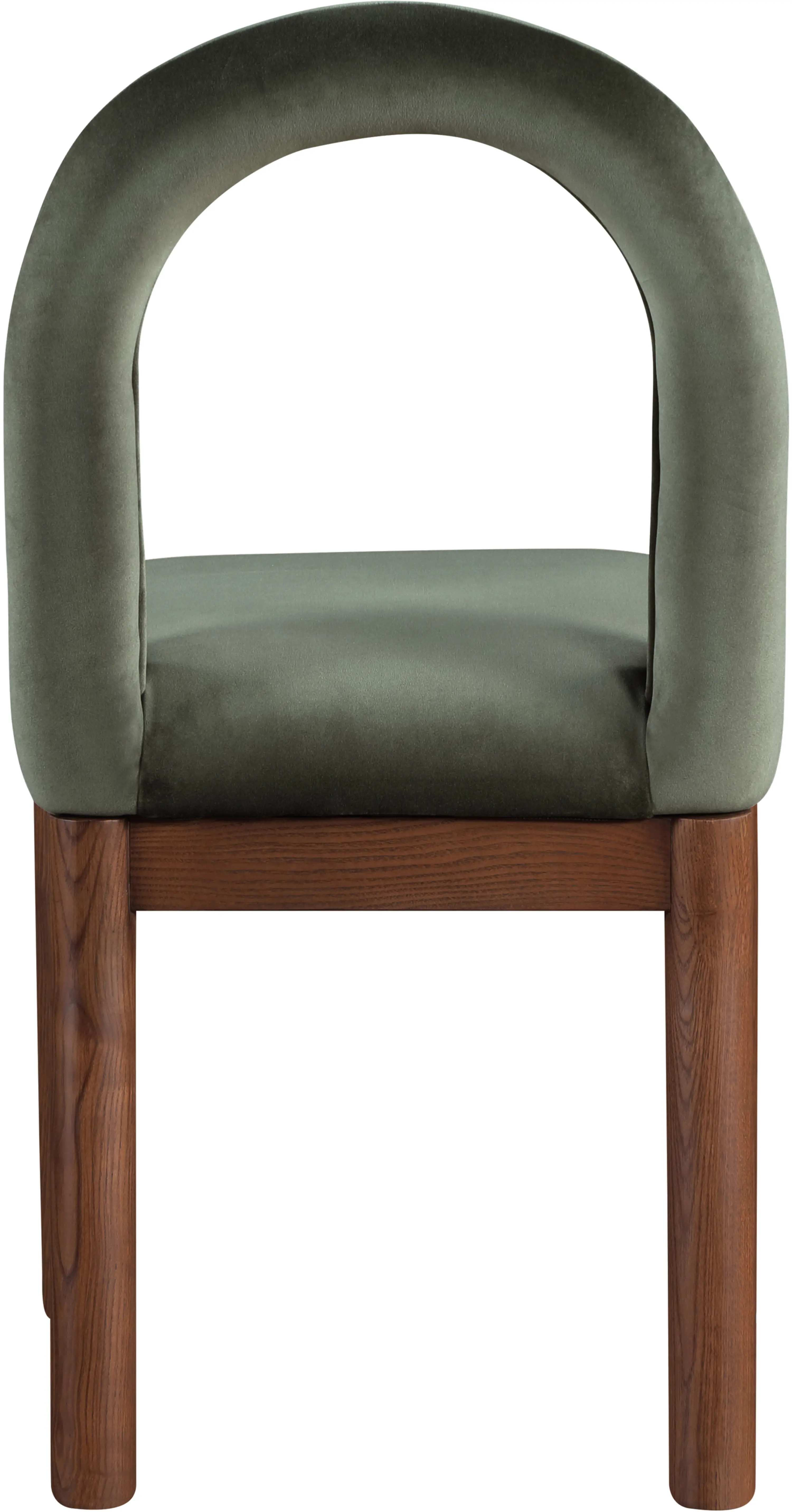 Conrad Green Velvet Upholstered Dining Chair-5