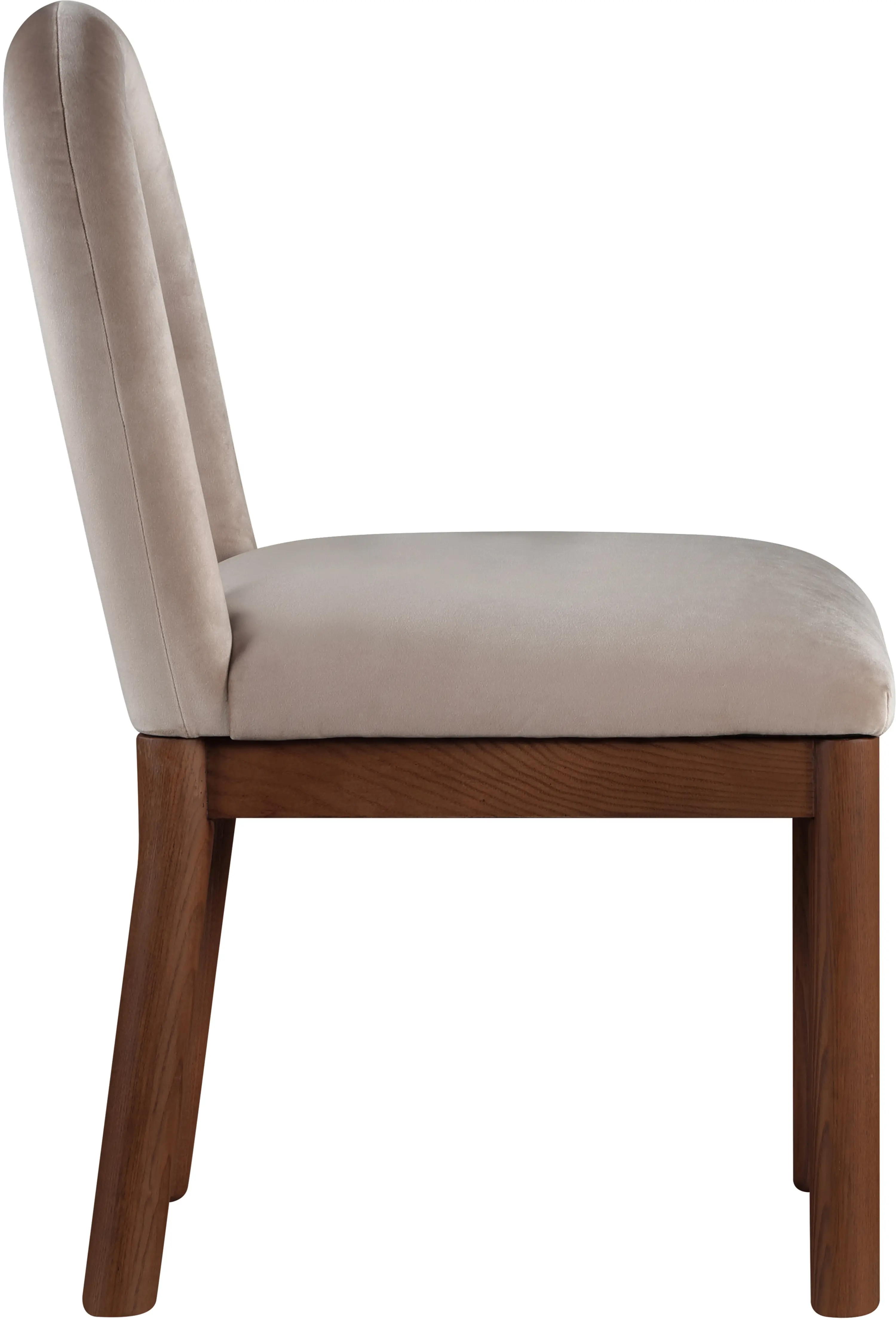 Conrad Taupe Velvet Upholstered Dining Chair-5