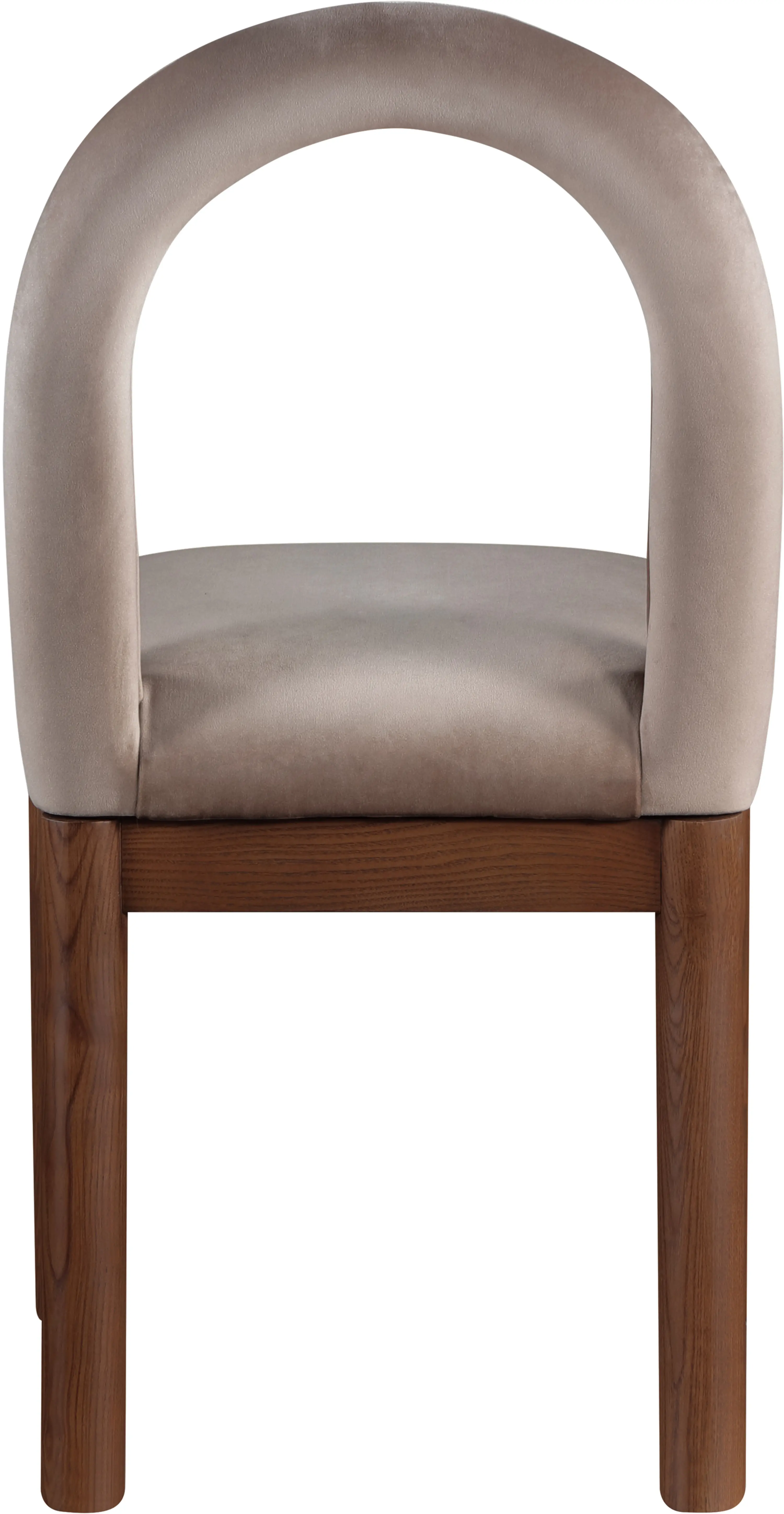 Conrad Taupe Velvet Upholstered Dining Chair-6