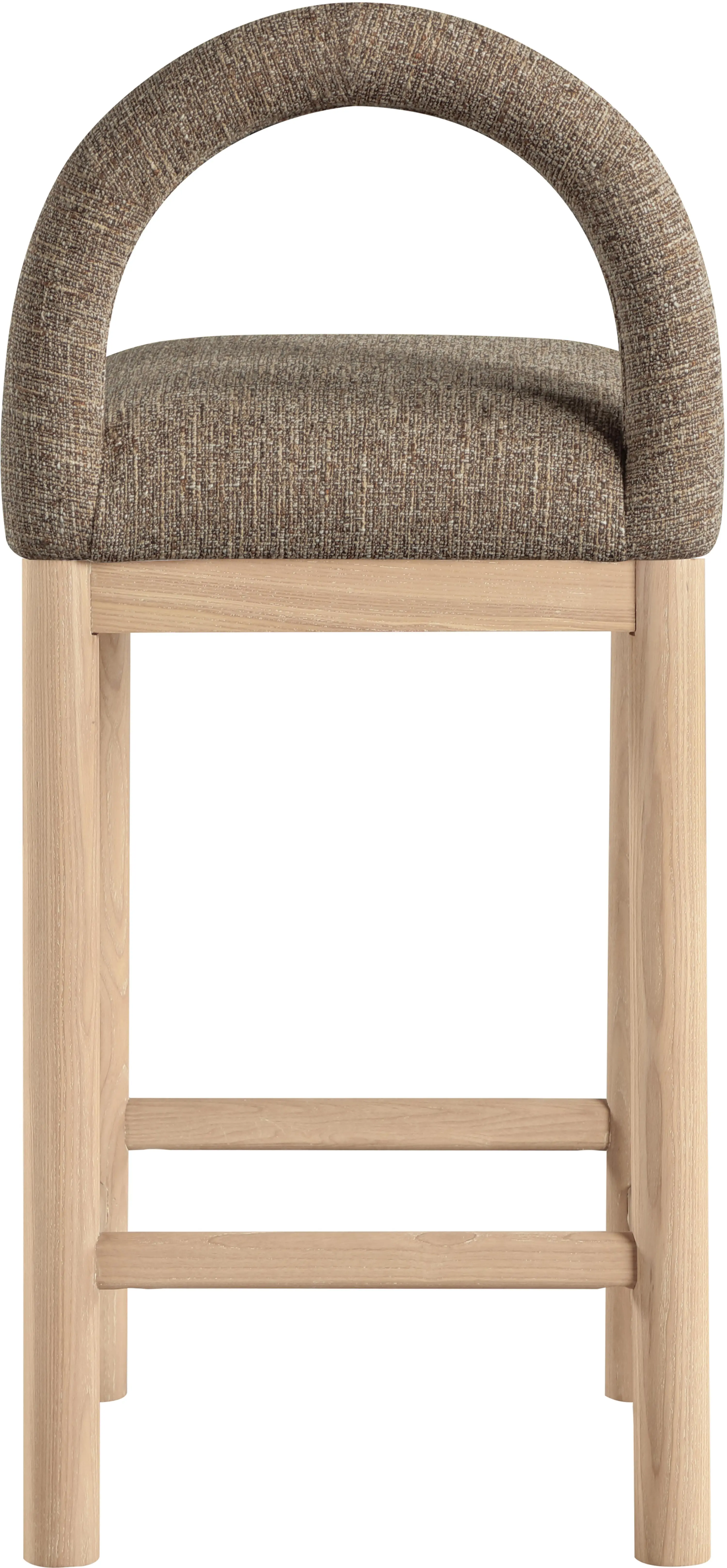 Conrad Brown Upholstered Counter Stool-6