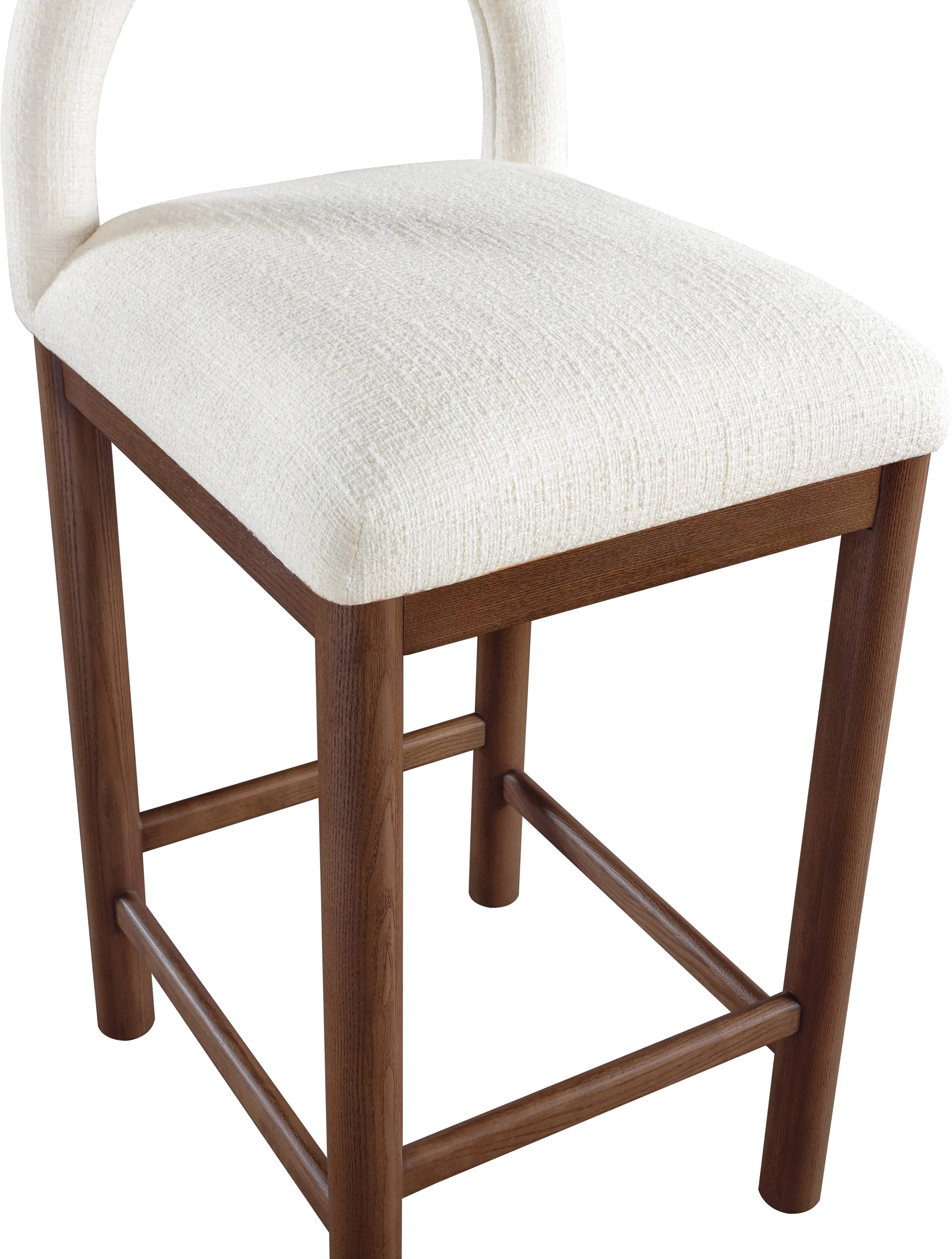 Conrad Cream Upholstered Counter Stool-8
