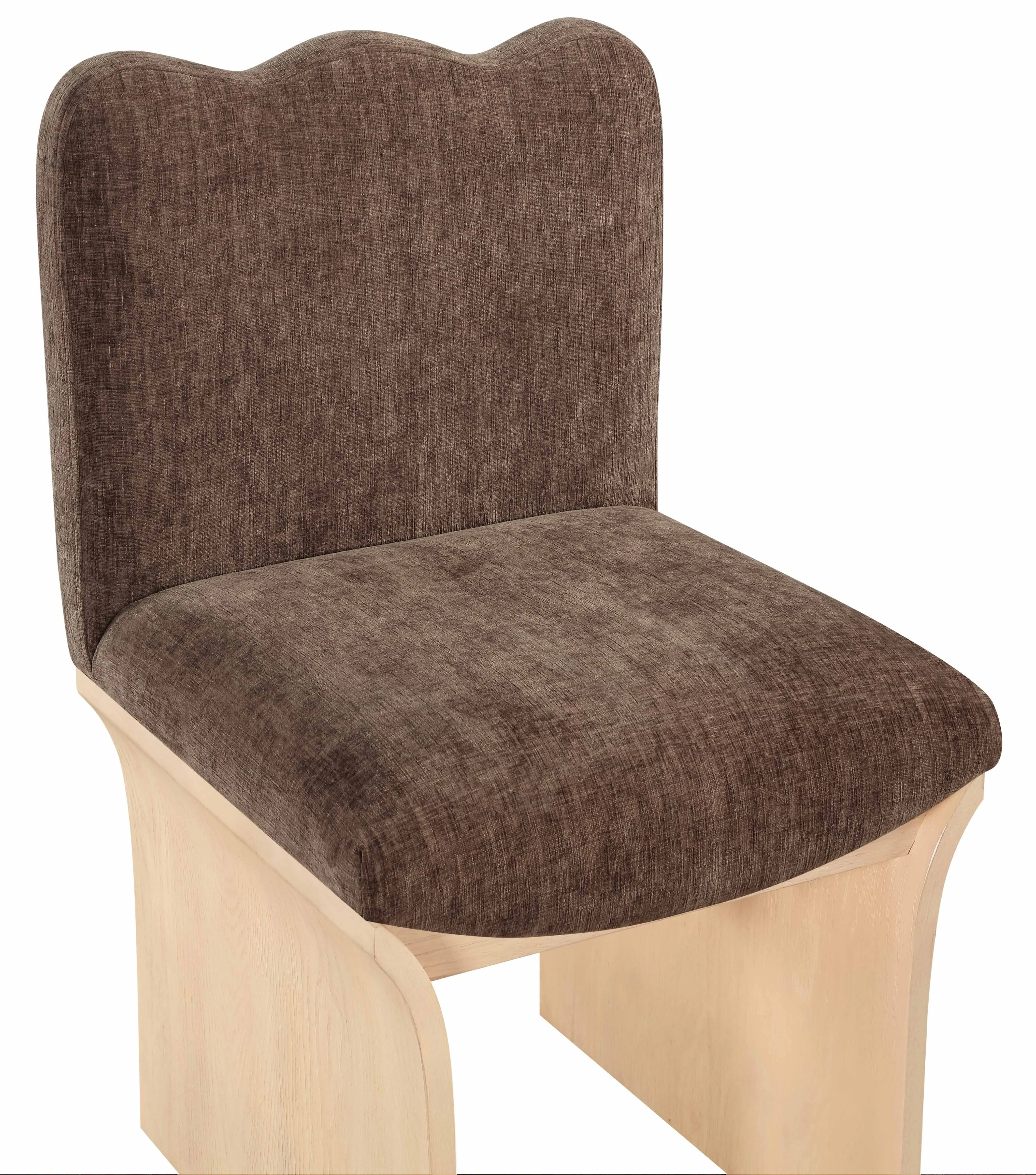 Shaw Brown Upholstered Dining Chair-7