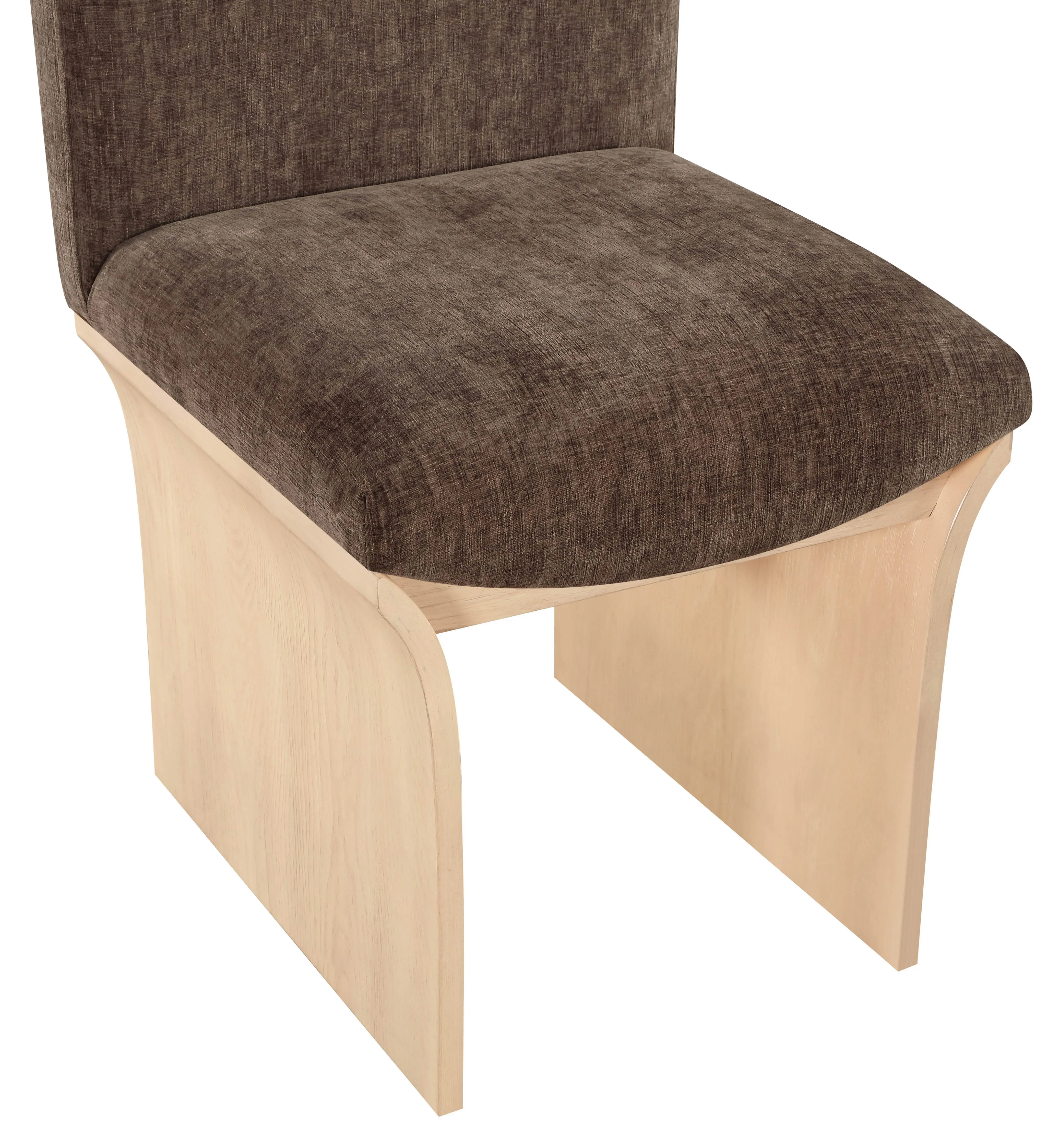 Shaw Brown Upholstered Dining Chair-8