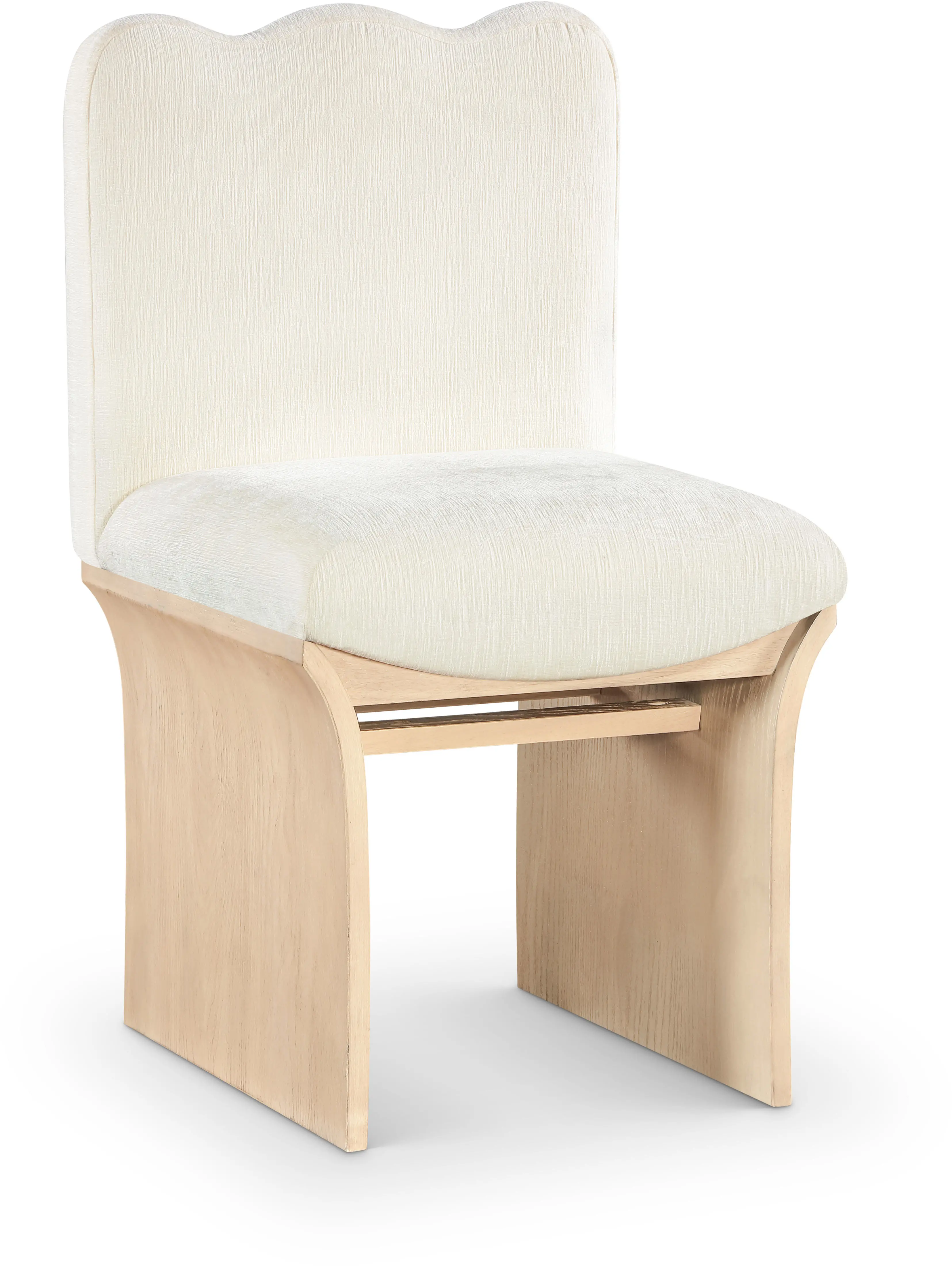 Shaw Cream Upholstered Dining Chair-1
