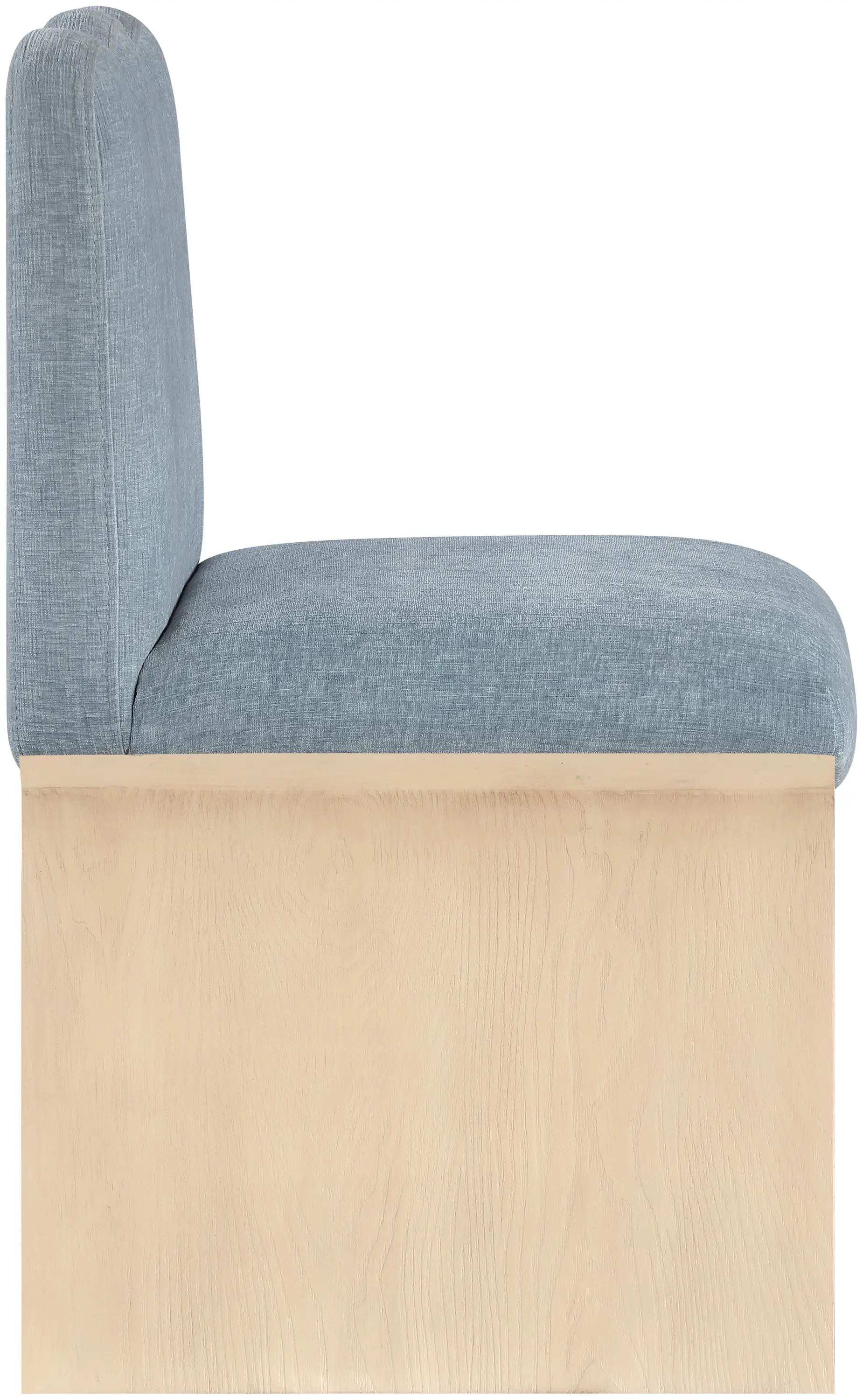 Shaw Light Blue Upholstered Dining Chair-5