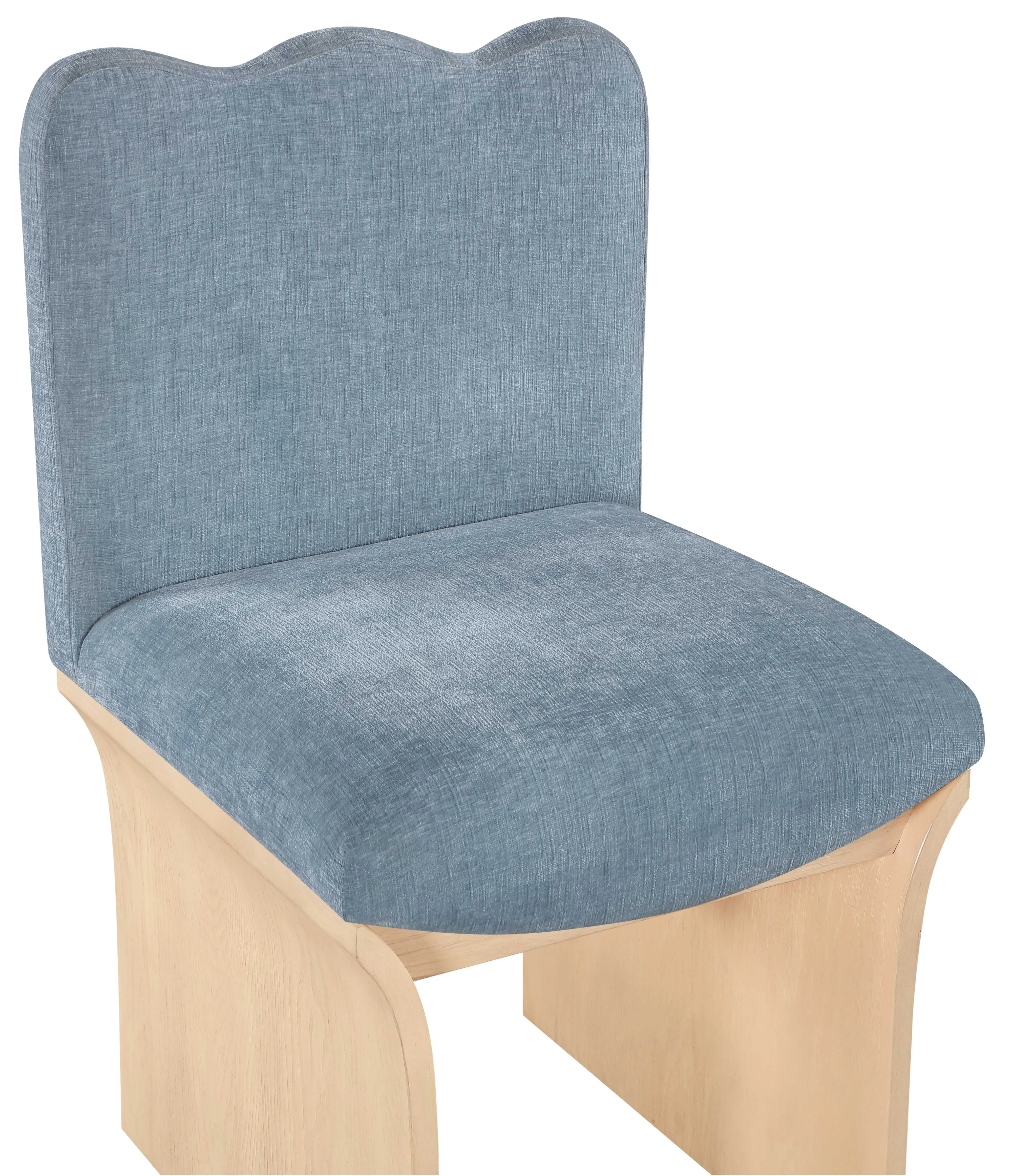 Shaw Light Blue Upholstered Dining Chair-7