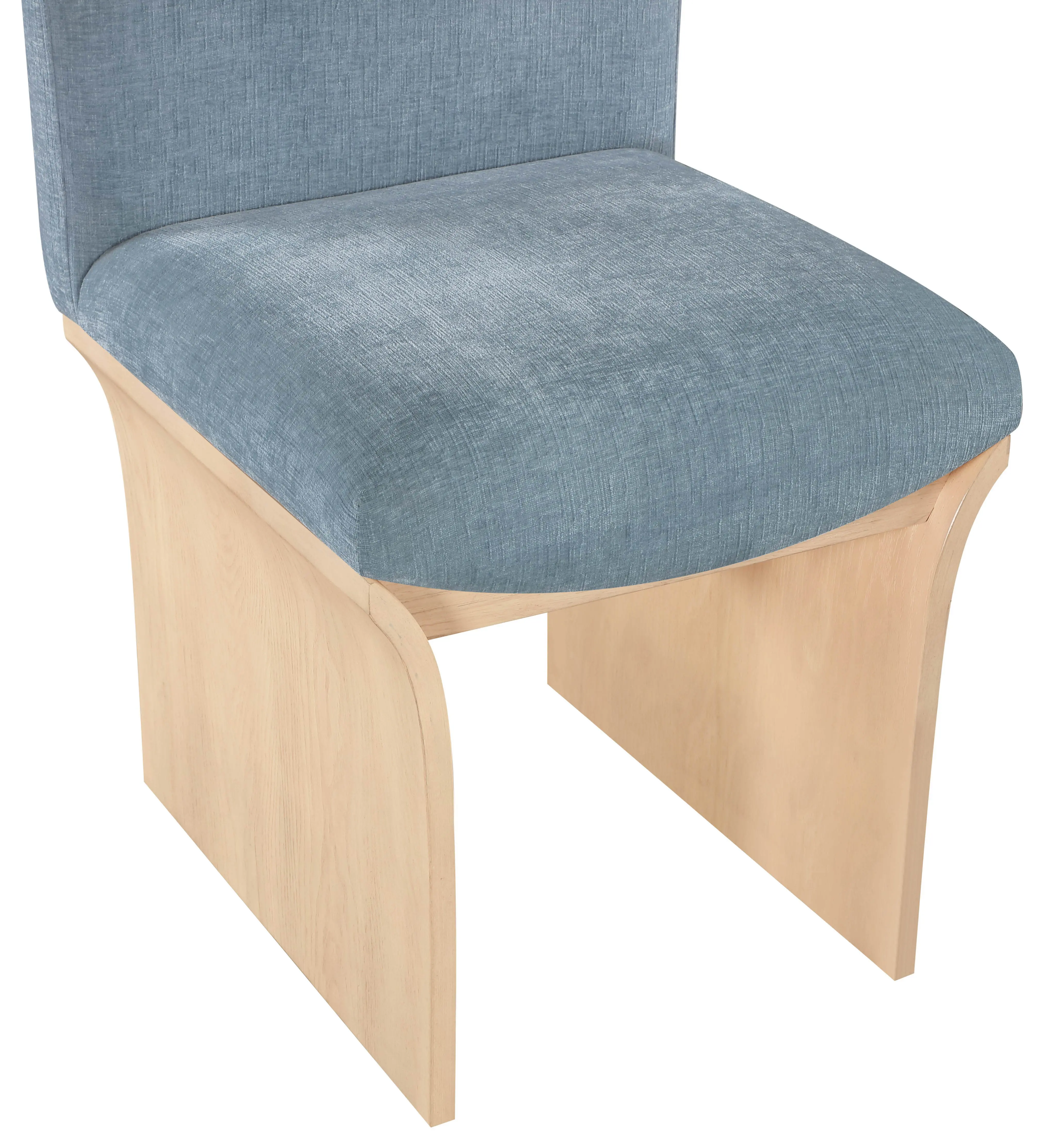 Shaw Light Blue Upholstered Dining Chair-8