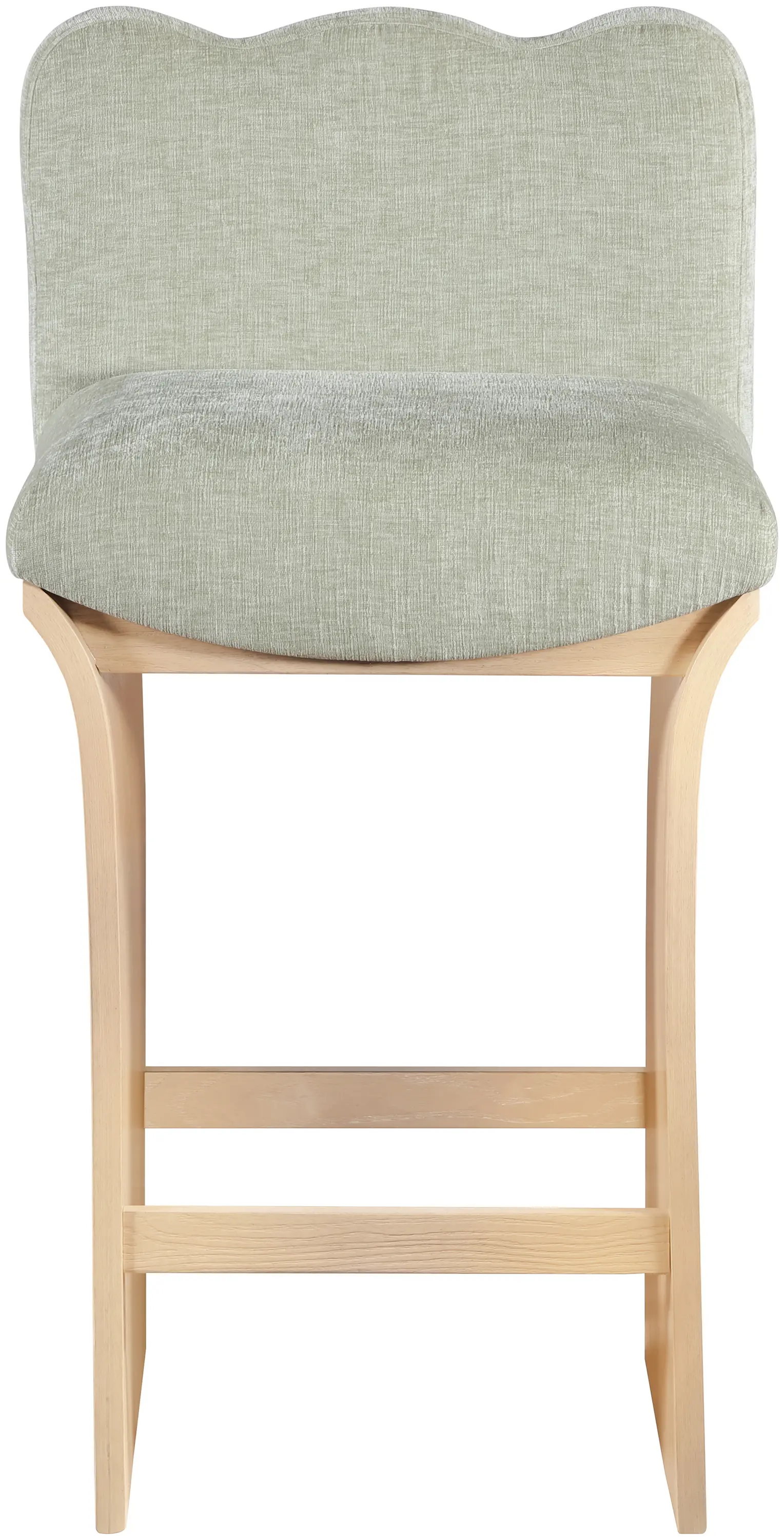 Shaw Mint Green Upholstered Counter Stool-4