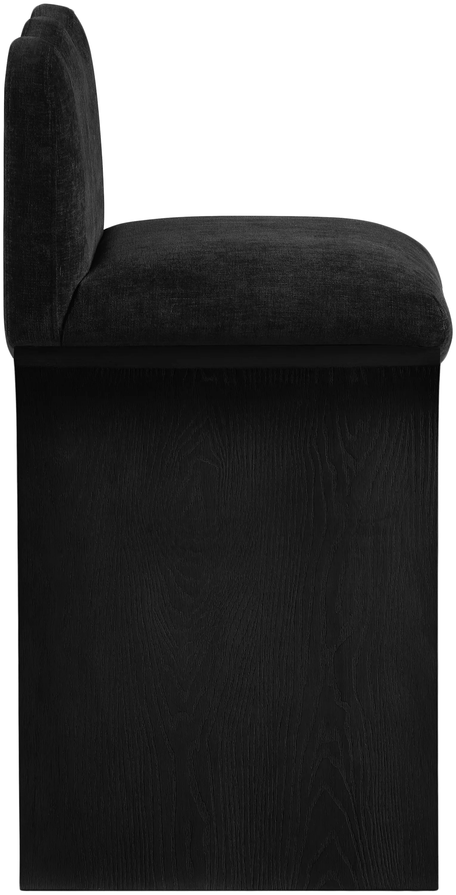 Shaw Black Upholstered Counter Stool-5