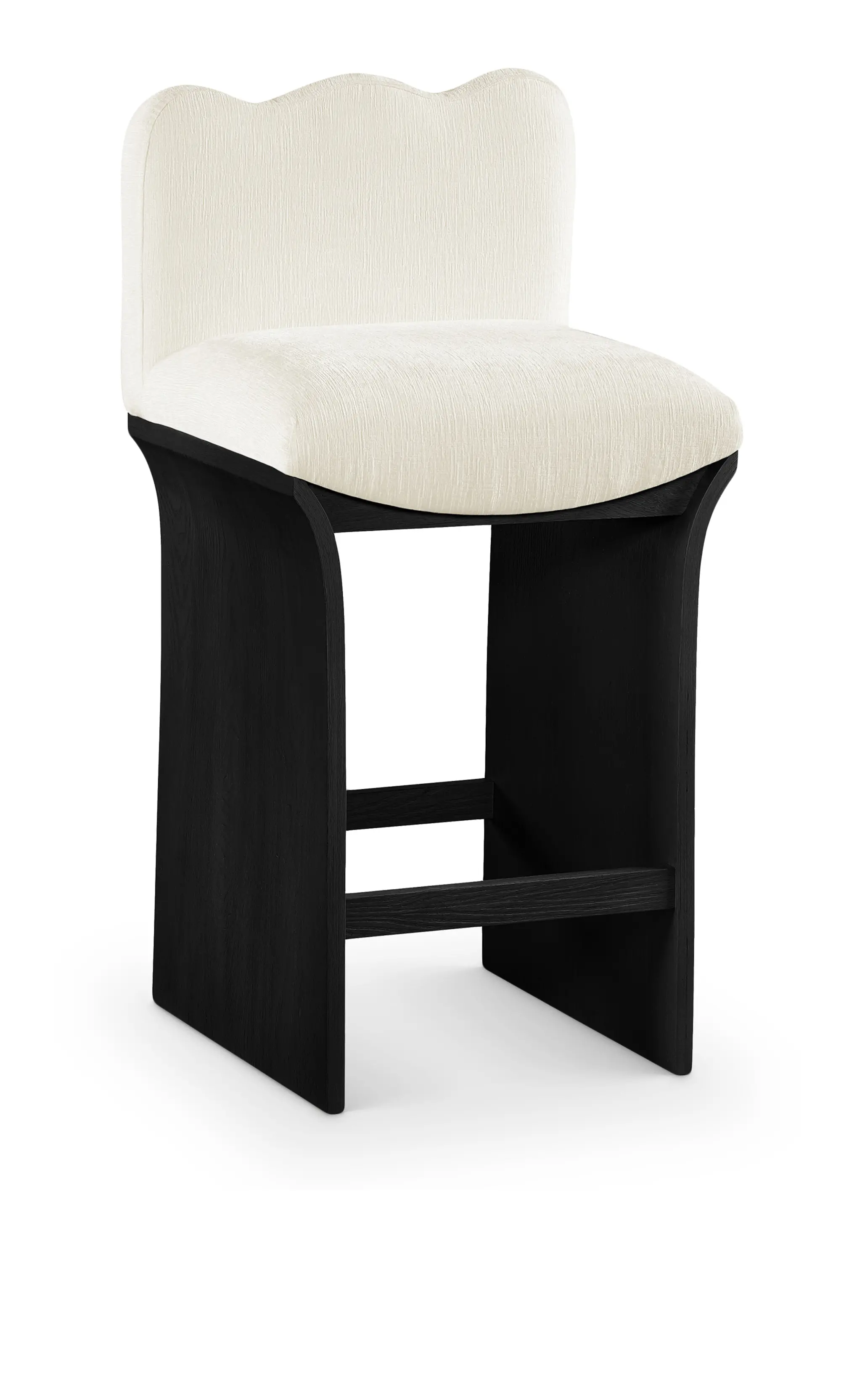 Shaw Cream Upholstered Counter Stool-1