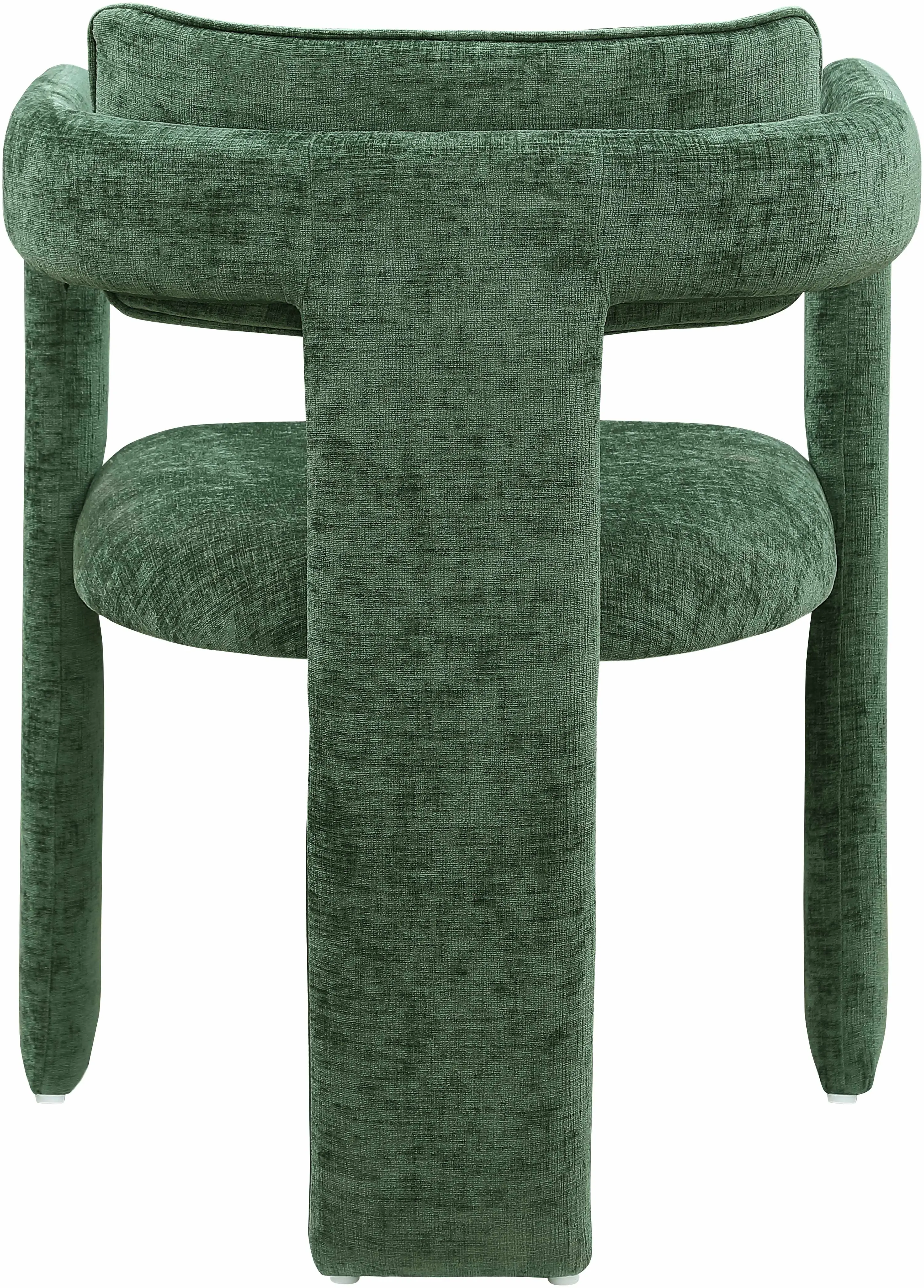 Brenda Green Chenille Upholstered Dining Chair, Set of 2-6