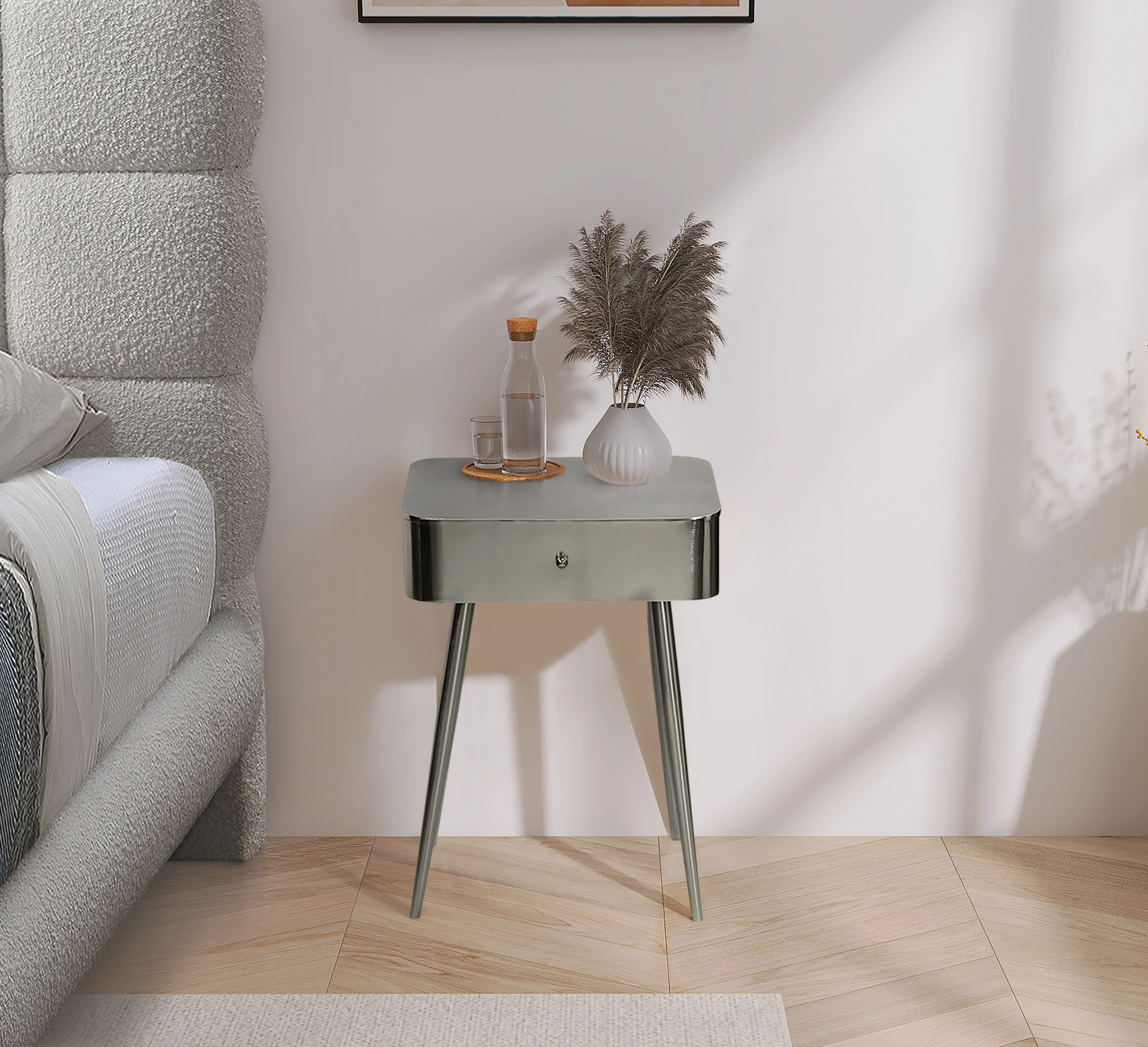 Rylan Silver Iron Nightstand-2