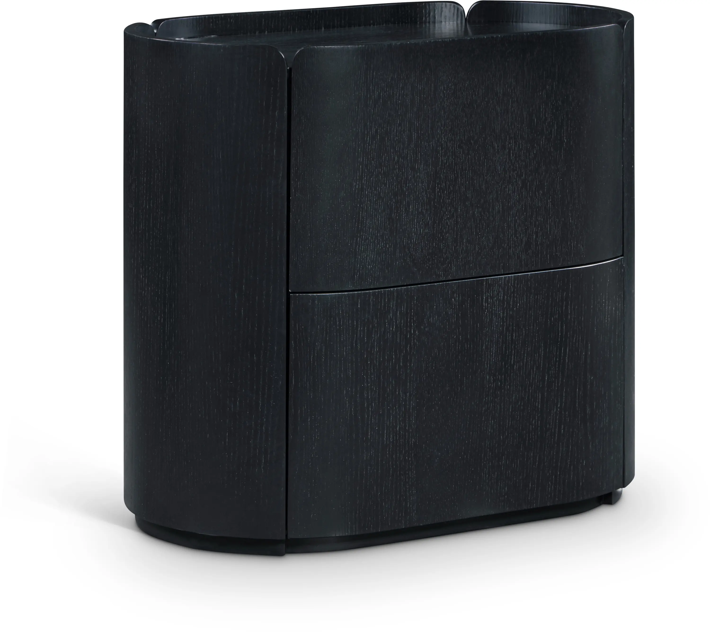 Everett Black Oak Nightstand-3