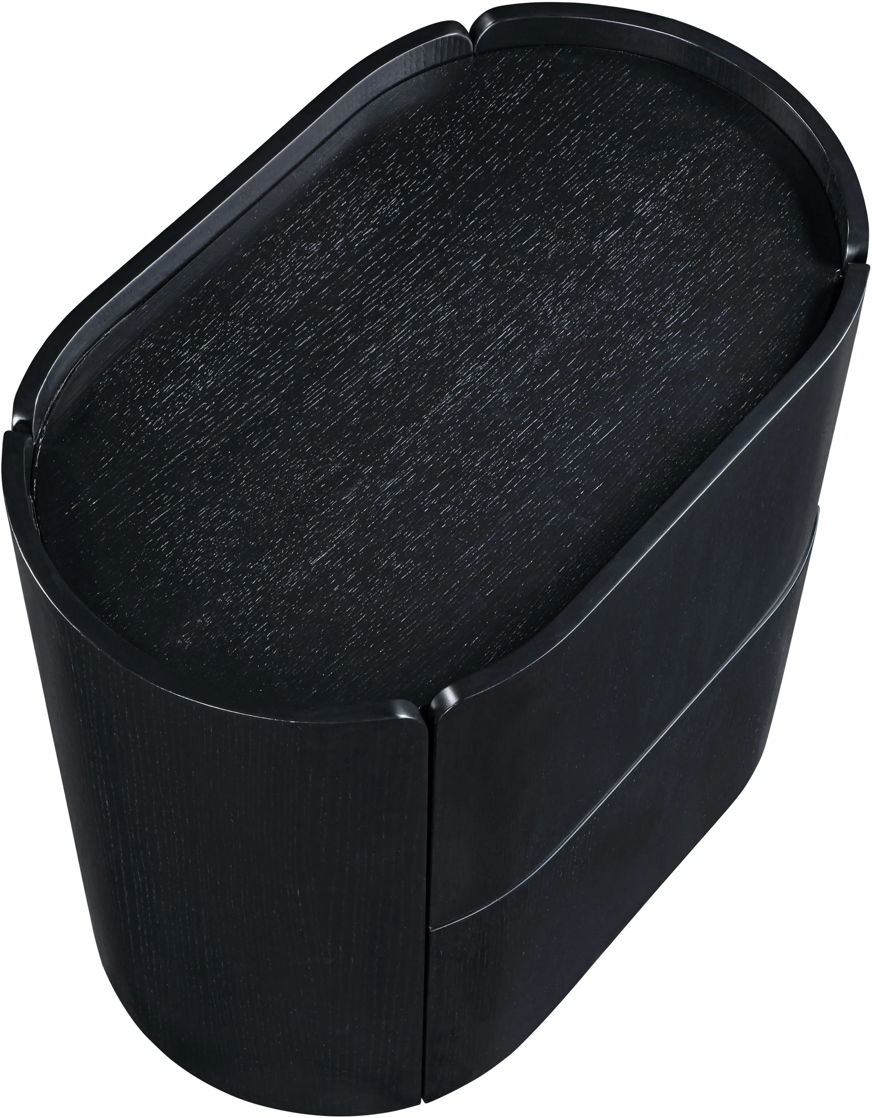 Everett Black Oak Nightstand-8