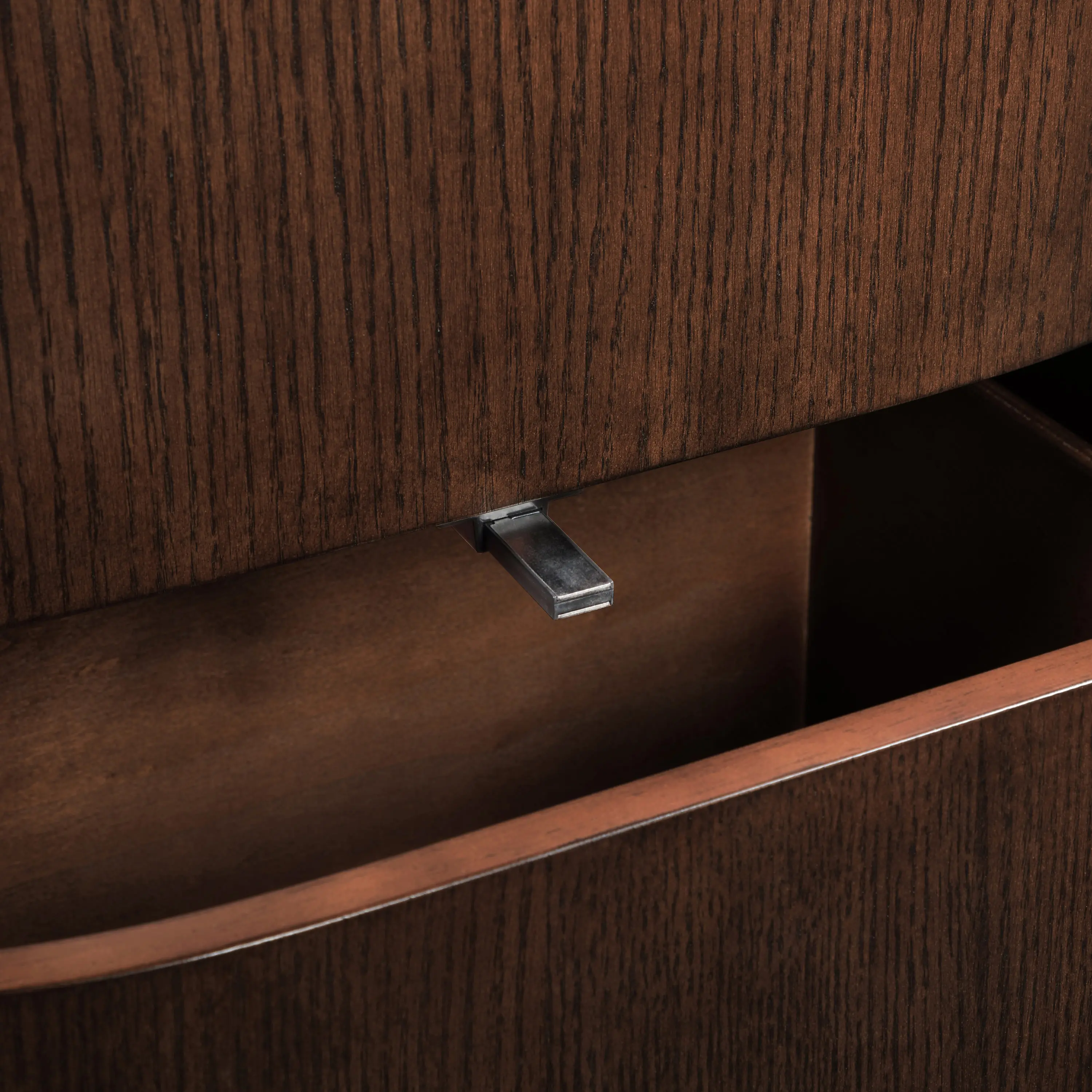 Everett Brown Oak Nightstand-10