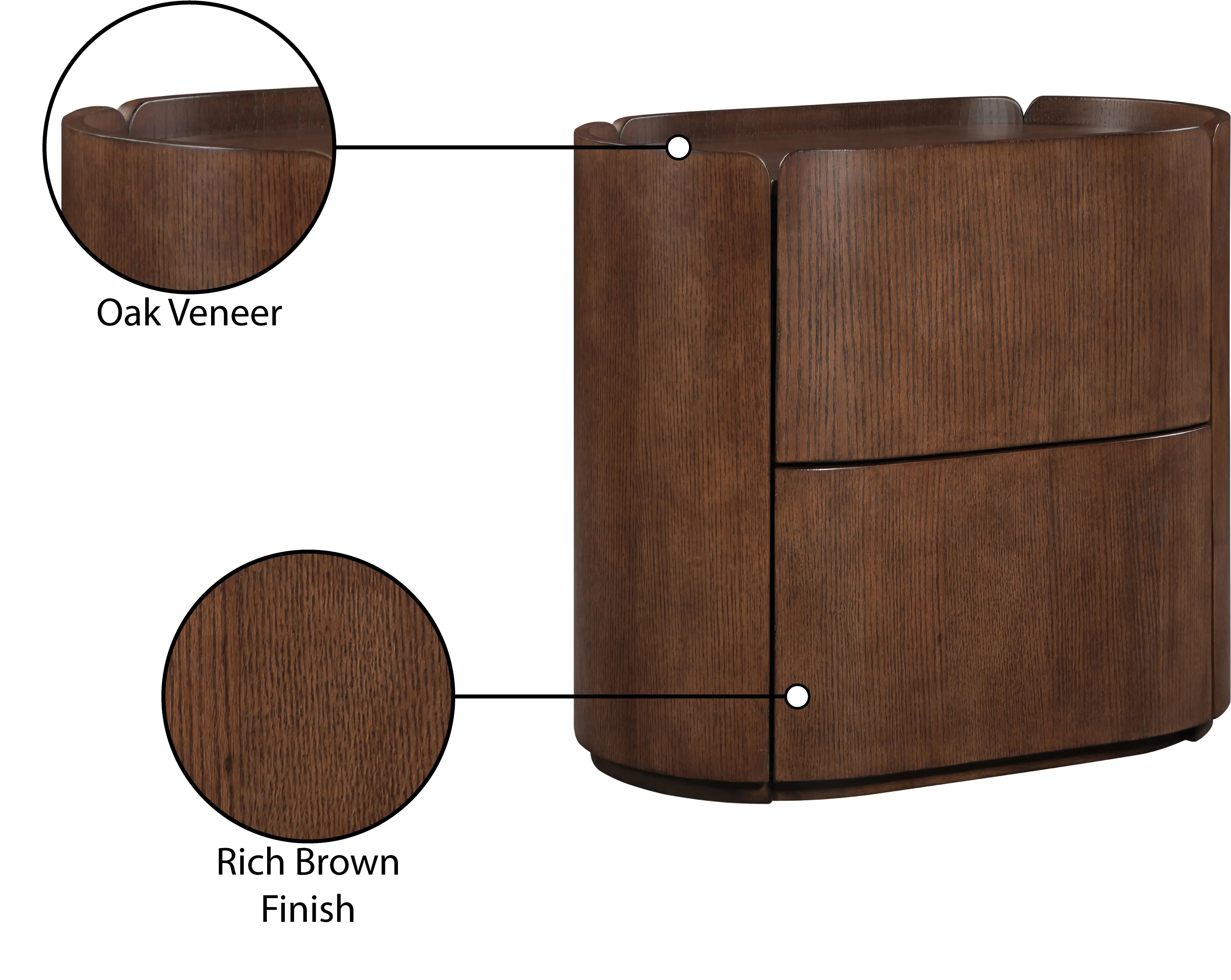 Everett Brown Oak Nightstand-11