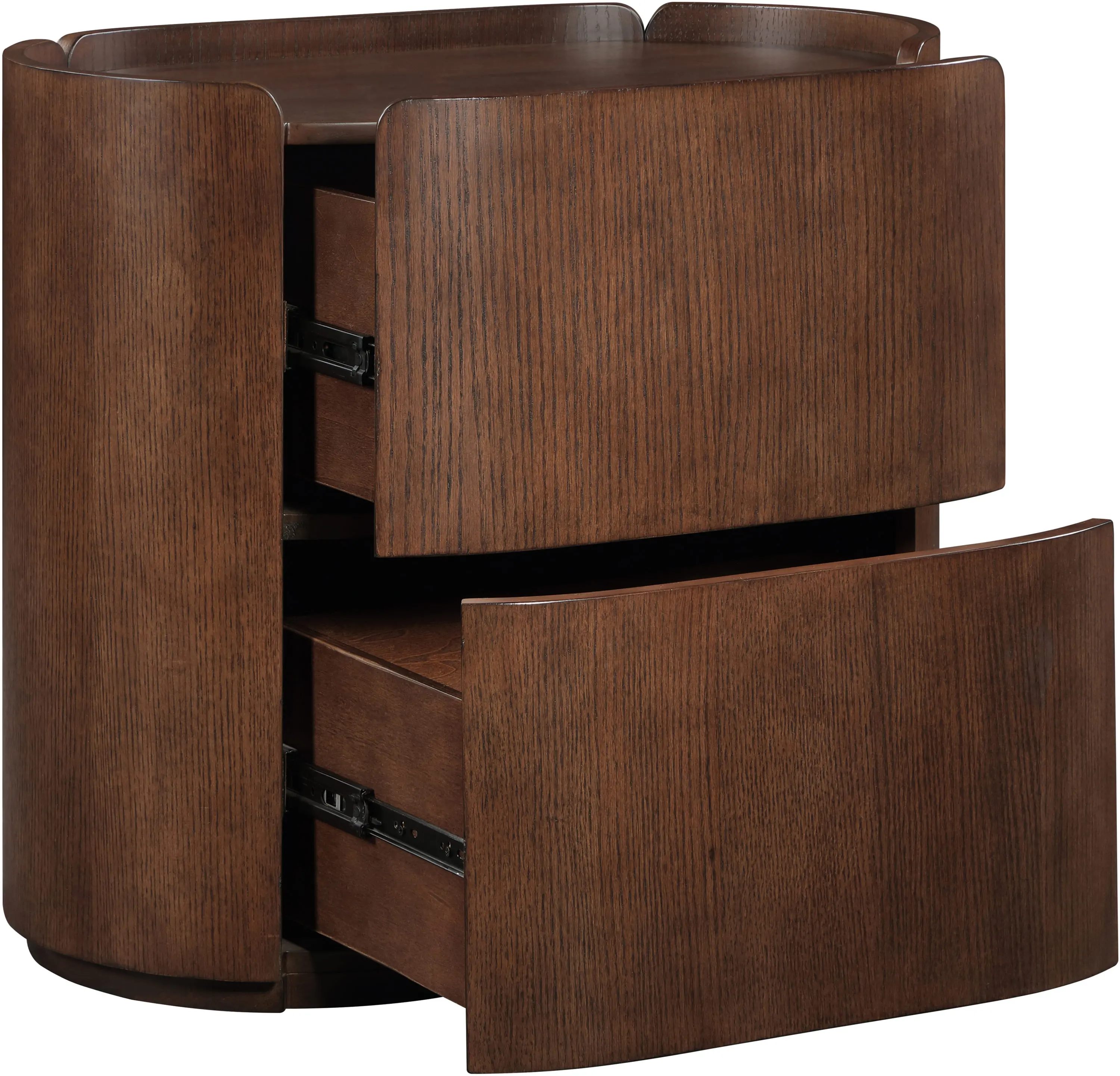 Everett Brown Oak Nightstand-4