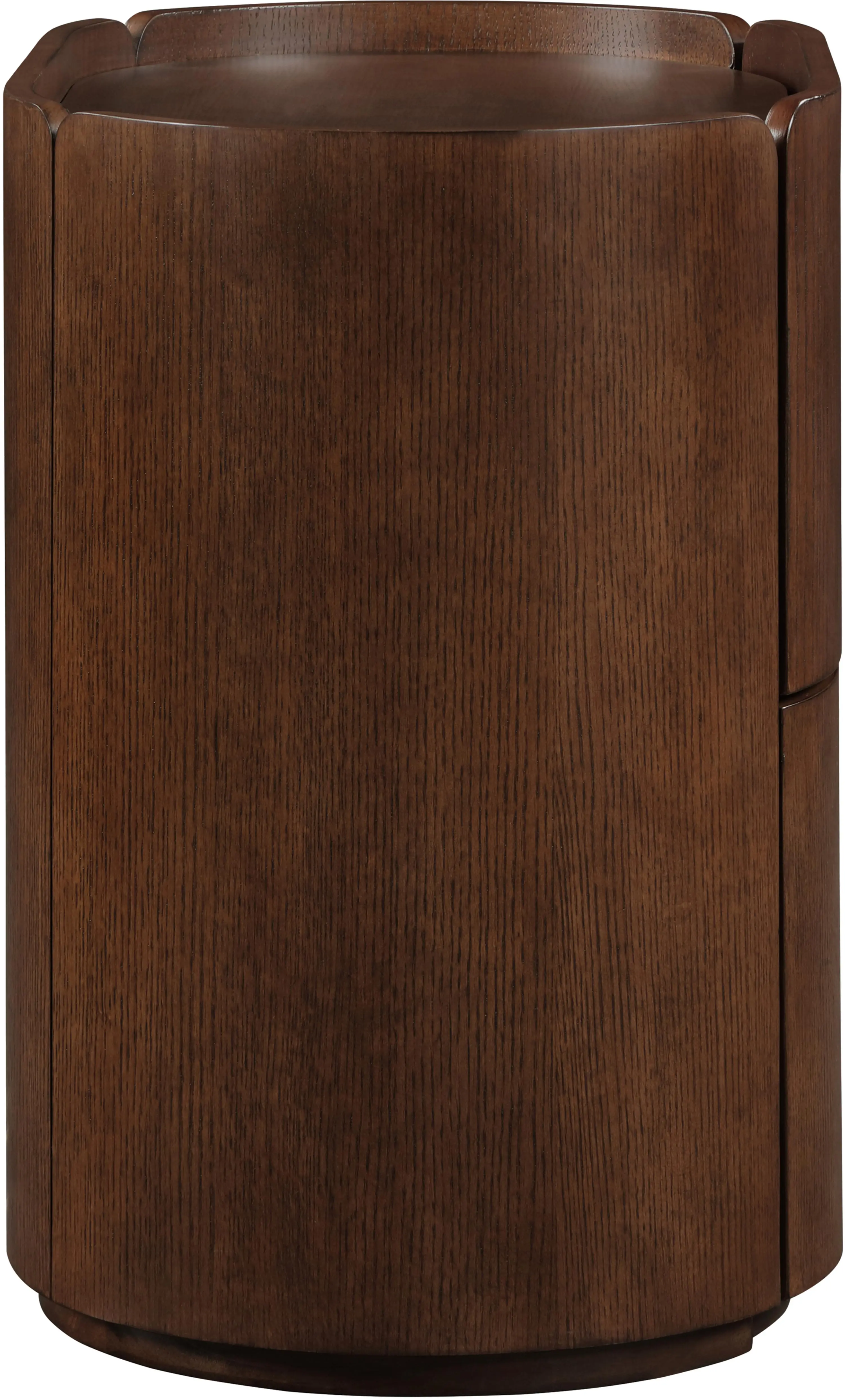 Everett Brown Oak Nightstand-6
