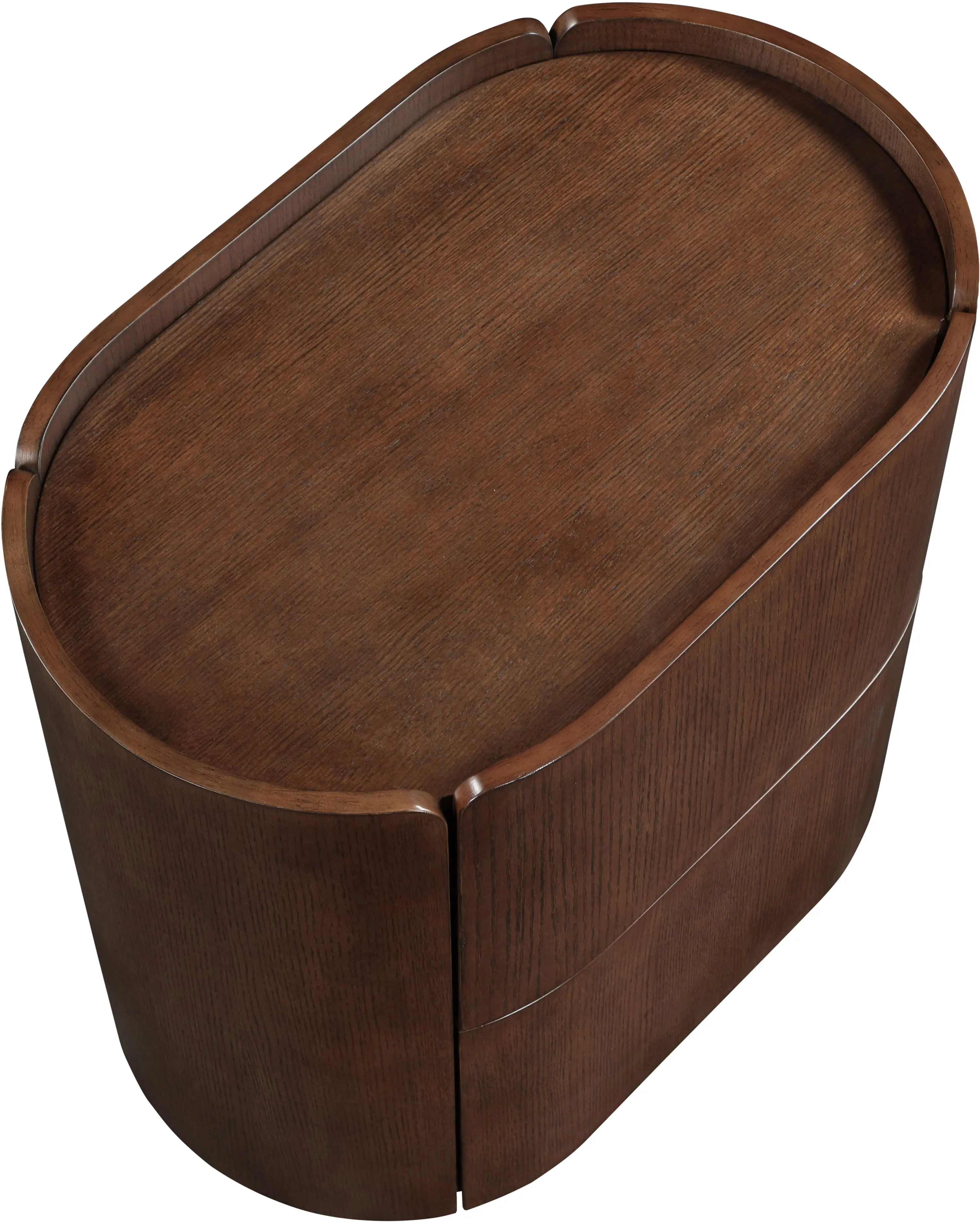 Everett Brown Oak Nightstand-8