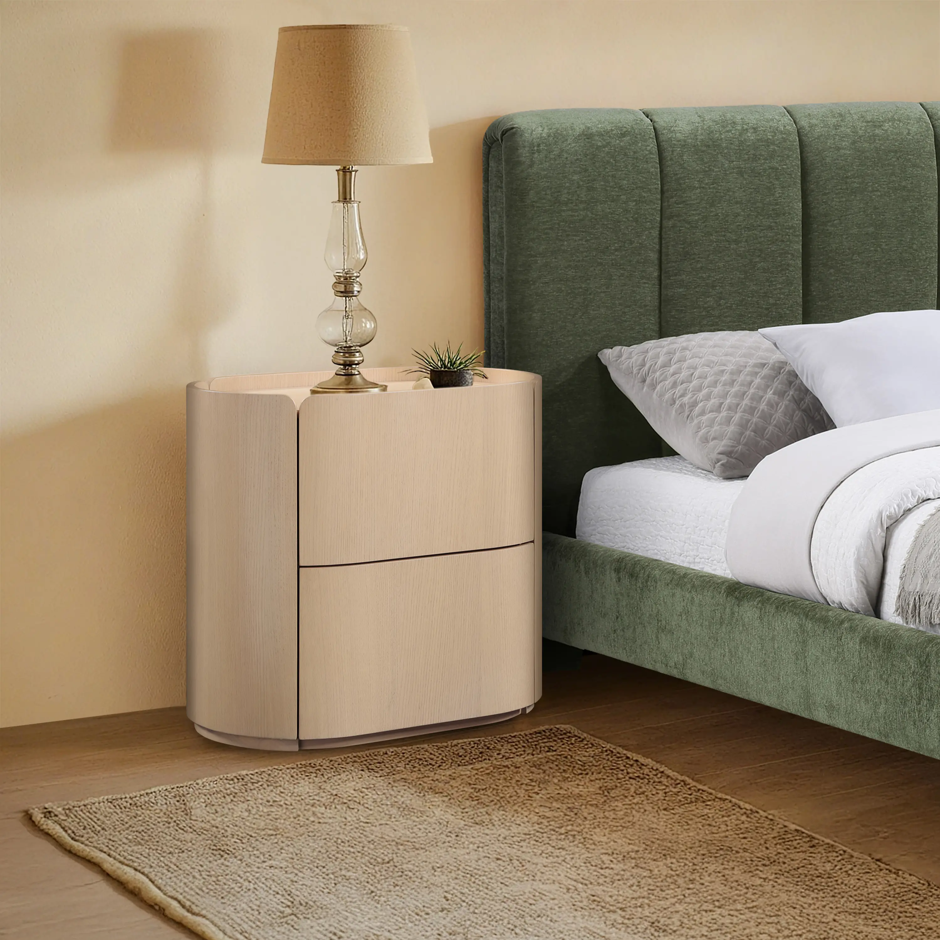 Everett Natural Oak Nightstand-1