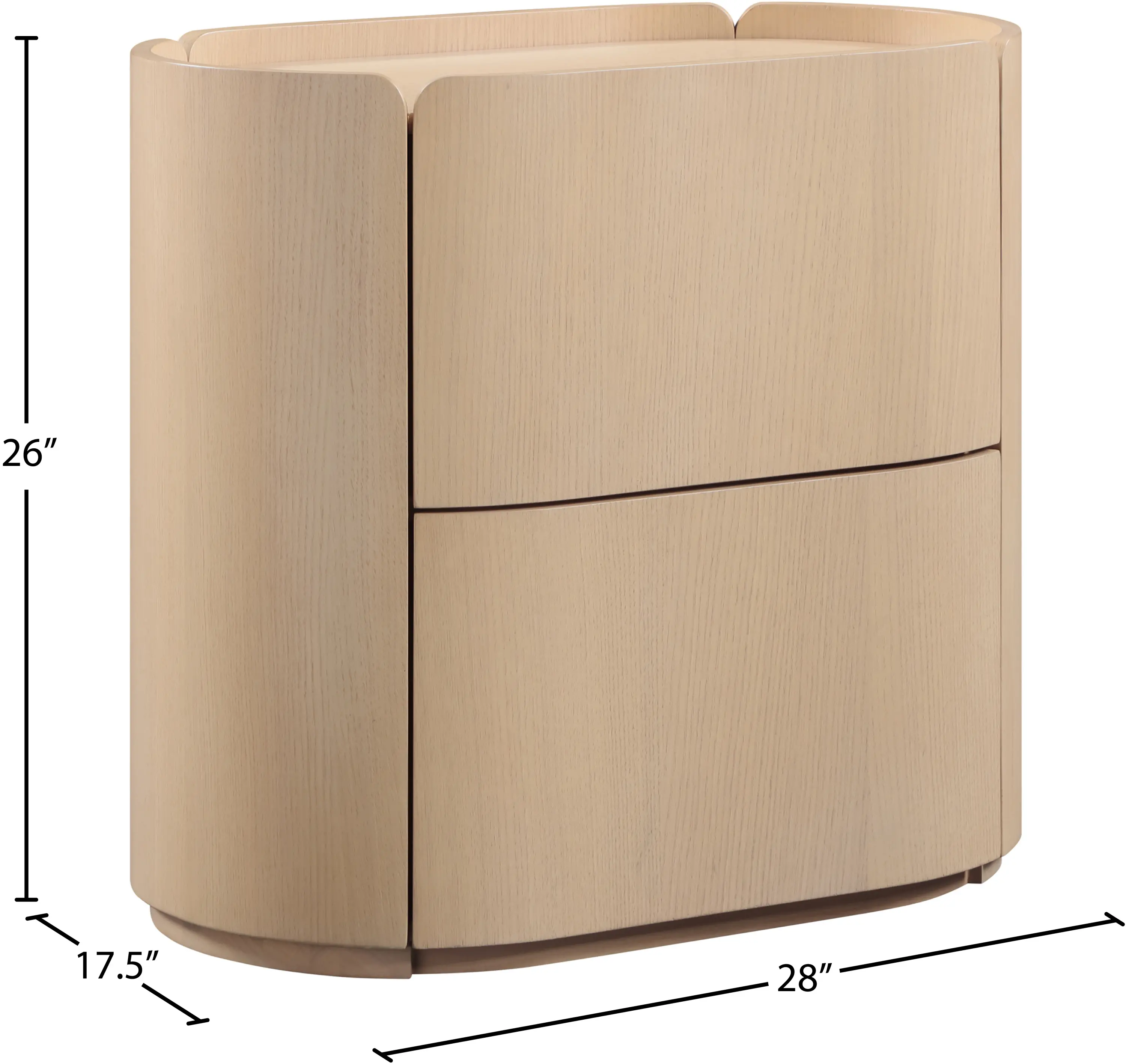 Everett Natural Oak Nightstand-12