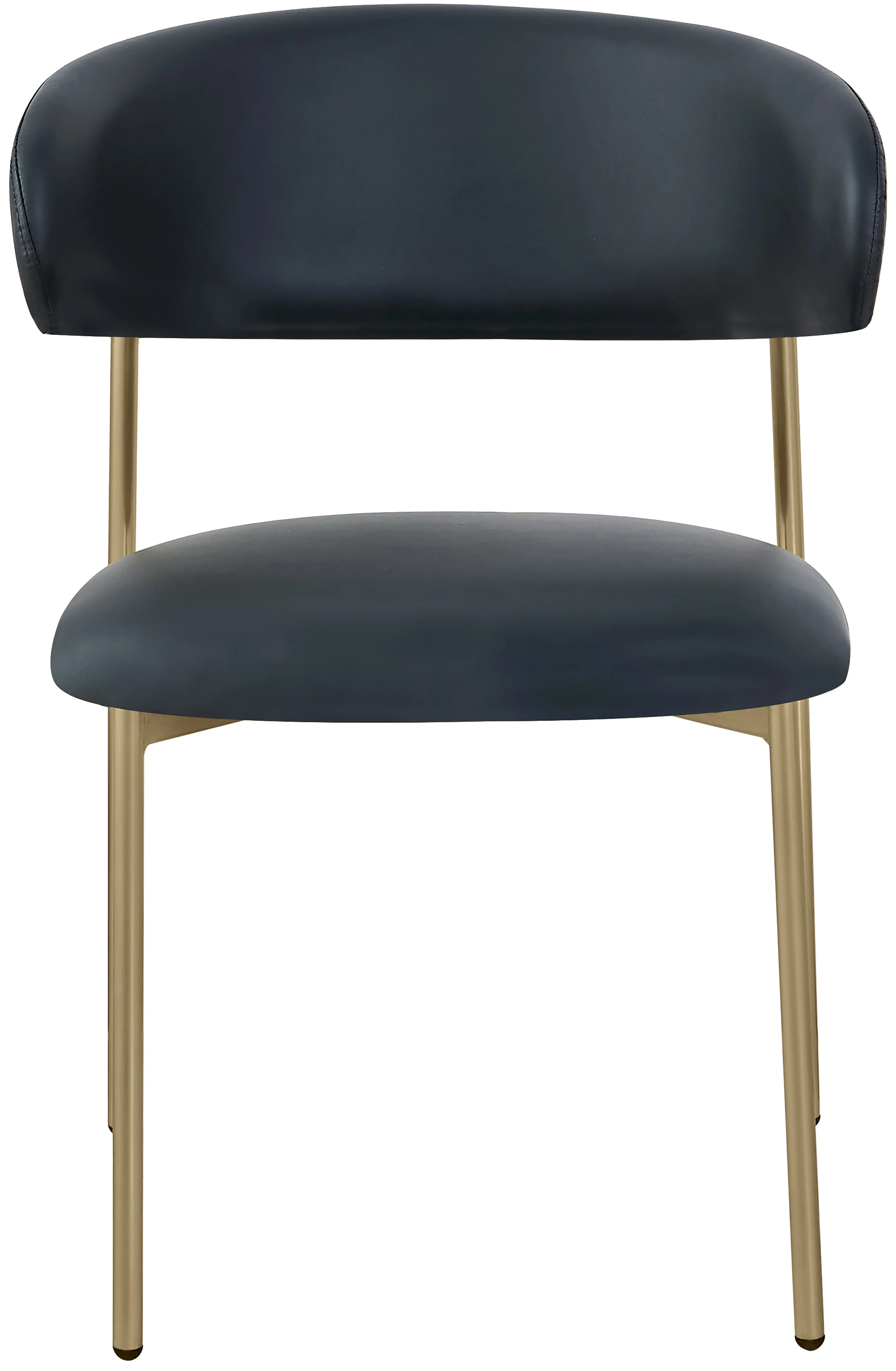 Lupita Black and Gold Dining Chair, Set of 2-4