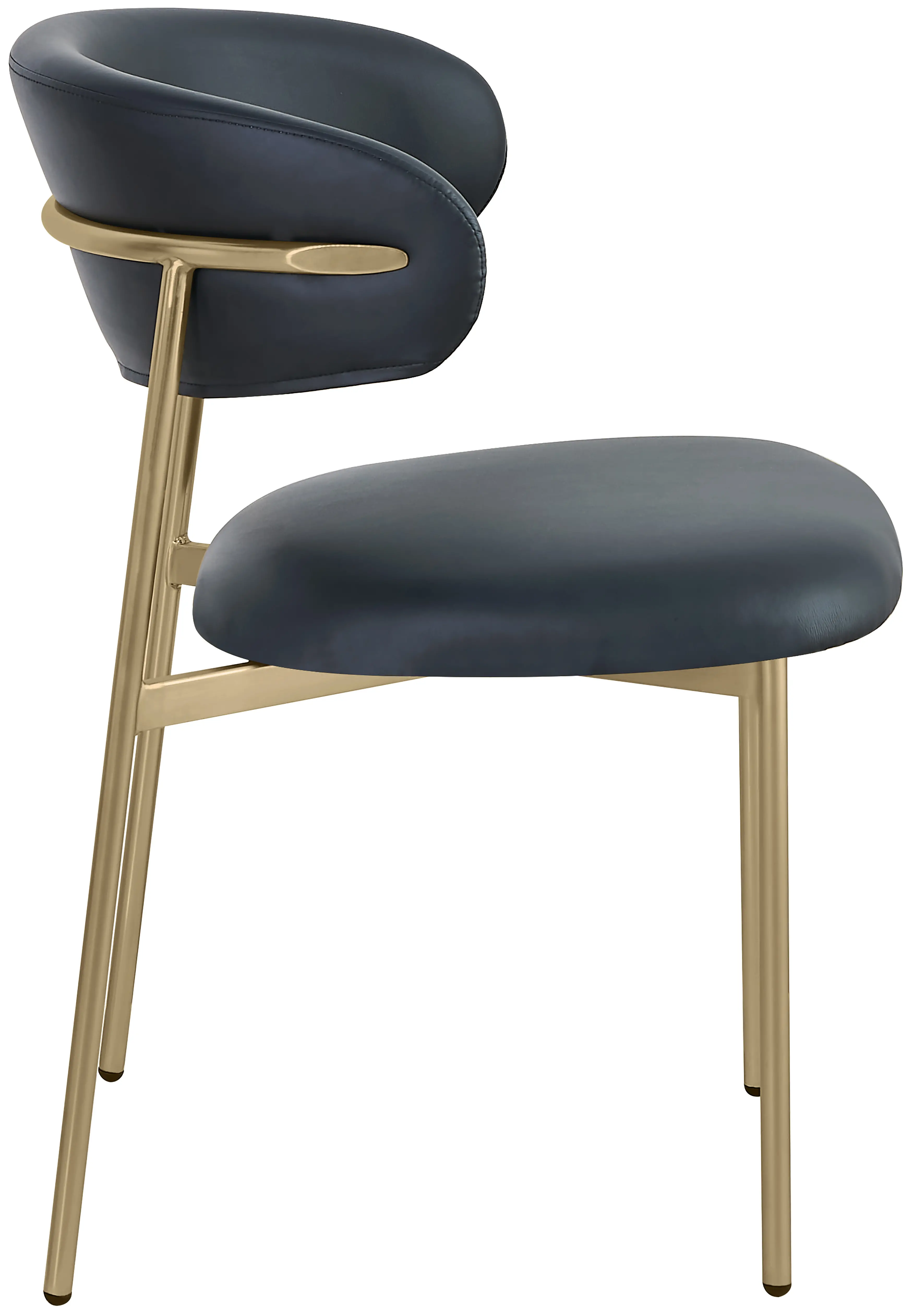 Lupita Black and Gold Dining Chair, Set of 2-5