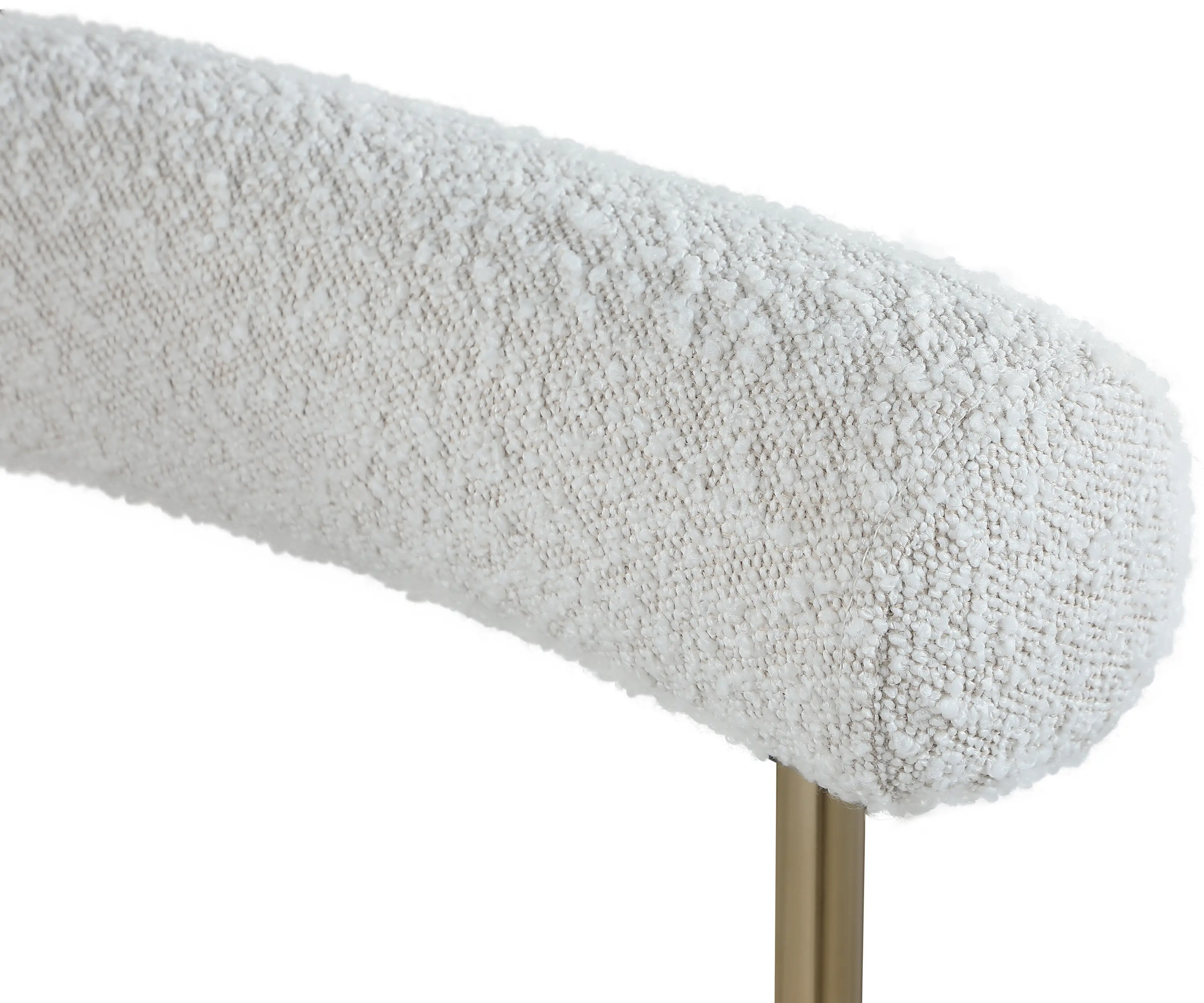 Blake Cream Boucle and Vegan Leather Dining Chair, Set of 2-7