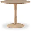 Holly 36 Natural Wood Round Dining Table