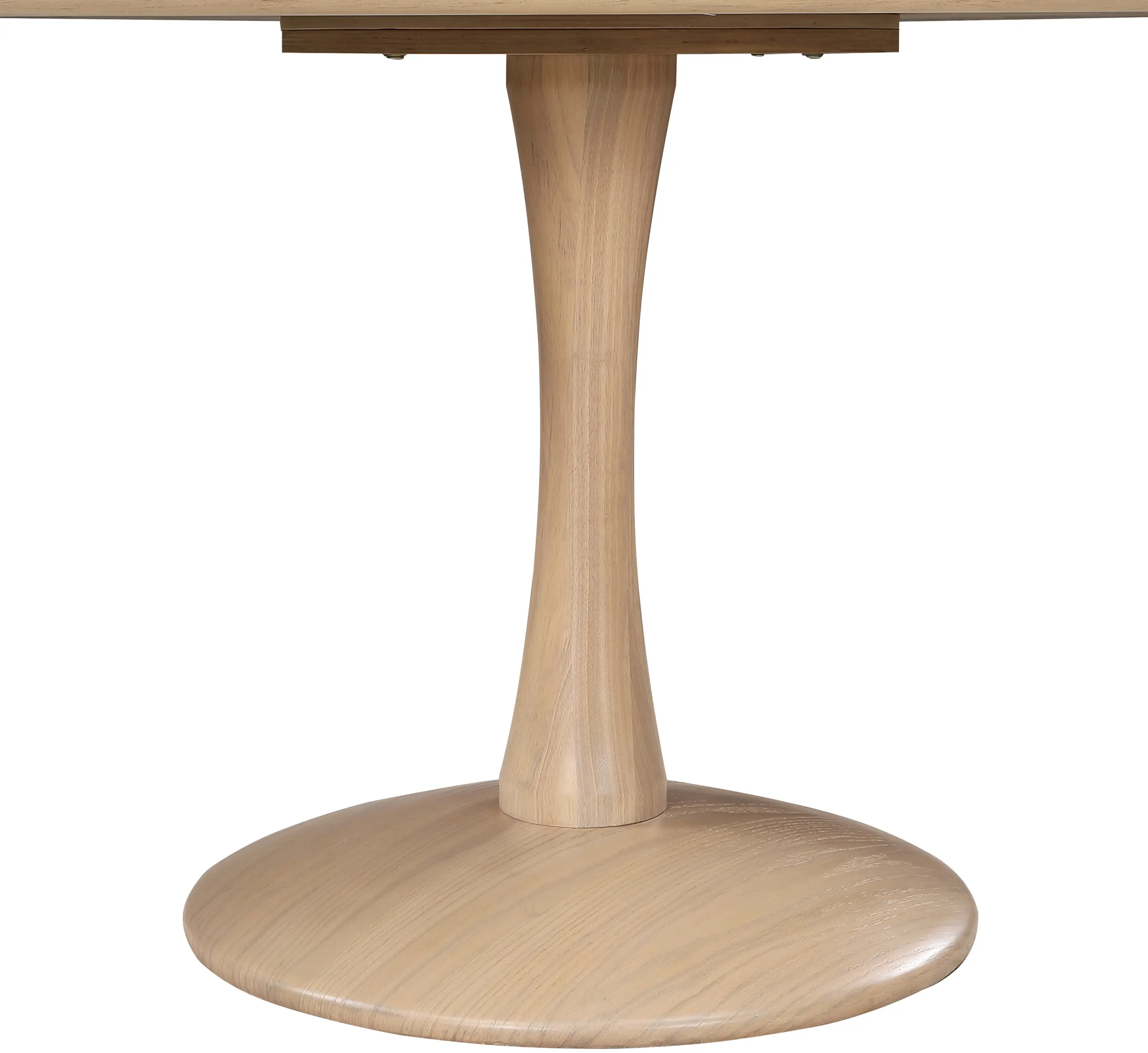 914OAK-T Holly 36 Natural Wood Round Dining Table-3