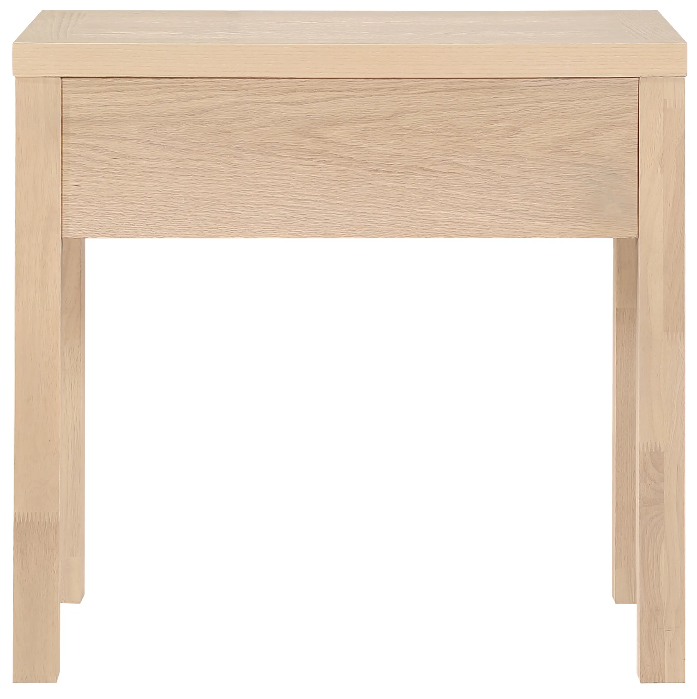 Fiora Natural Scalloped Nightstand with Drawer-6