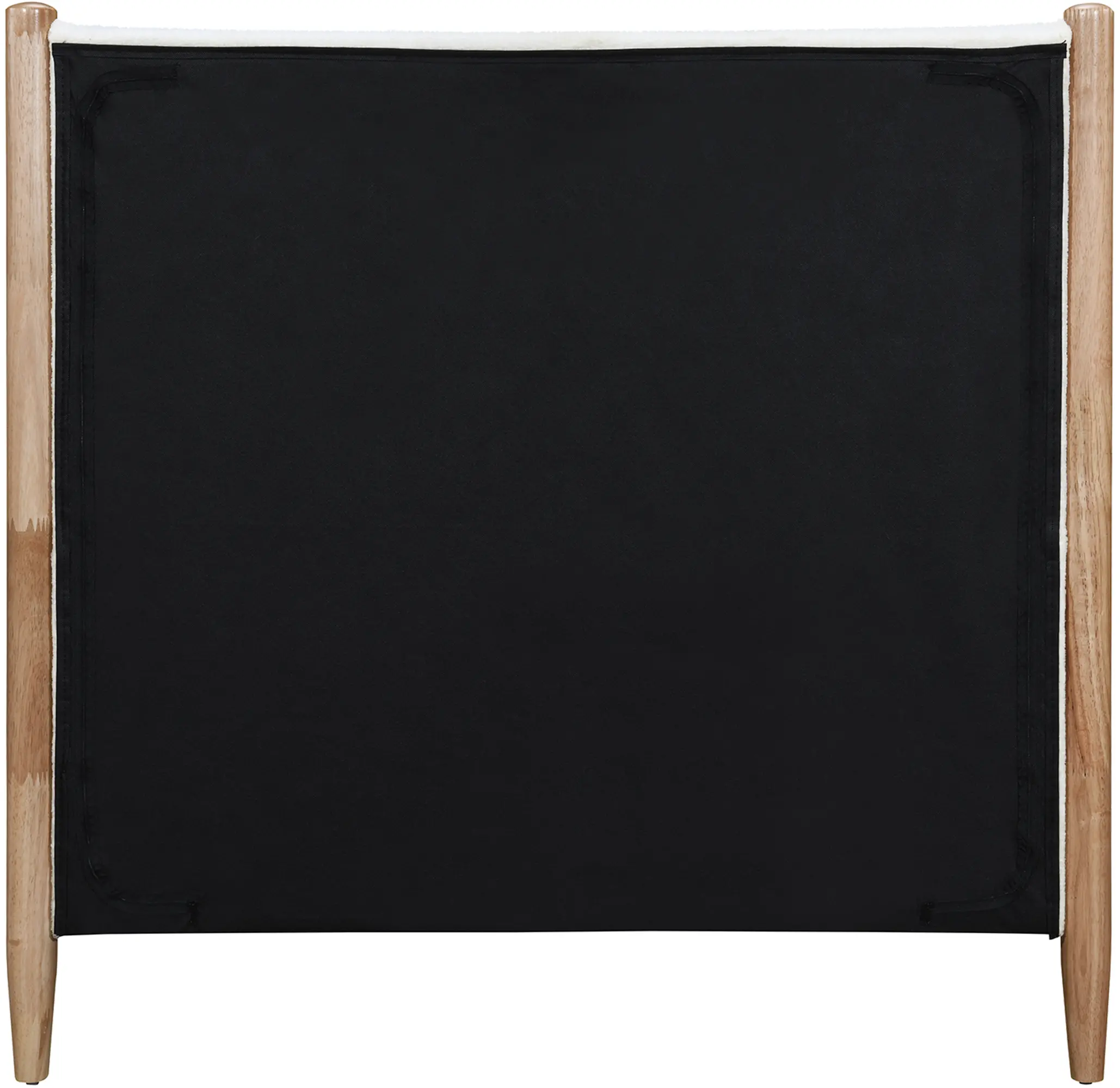 Arbor Cream and Natural Wood Twin Bed-5