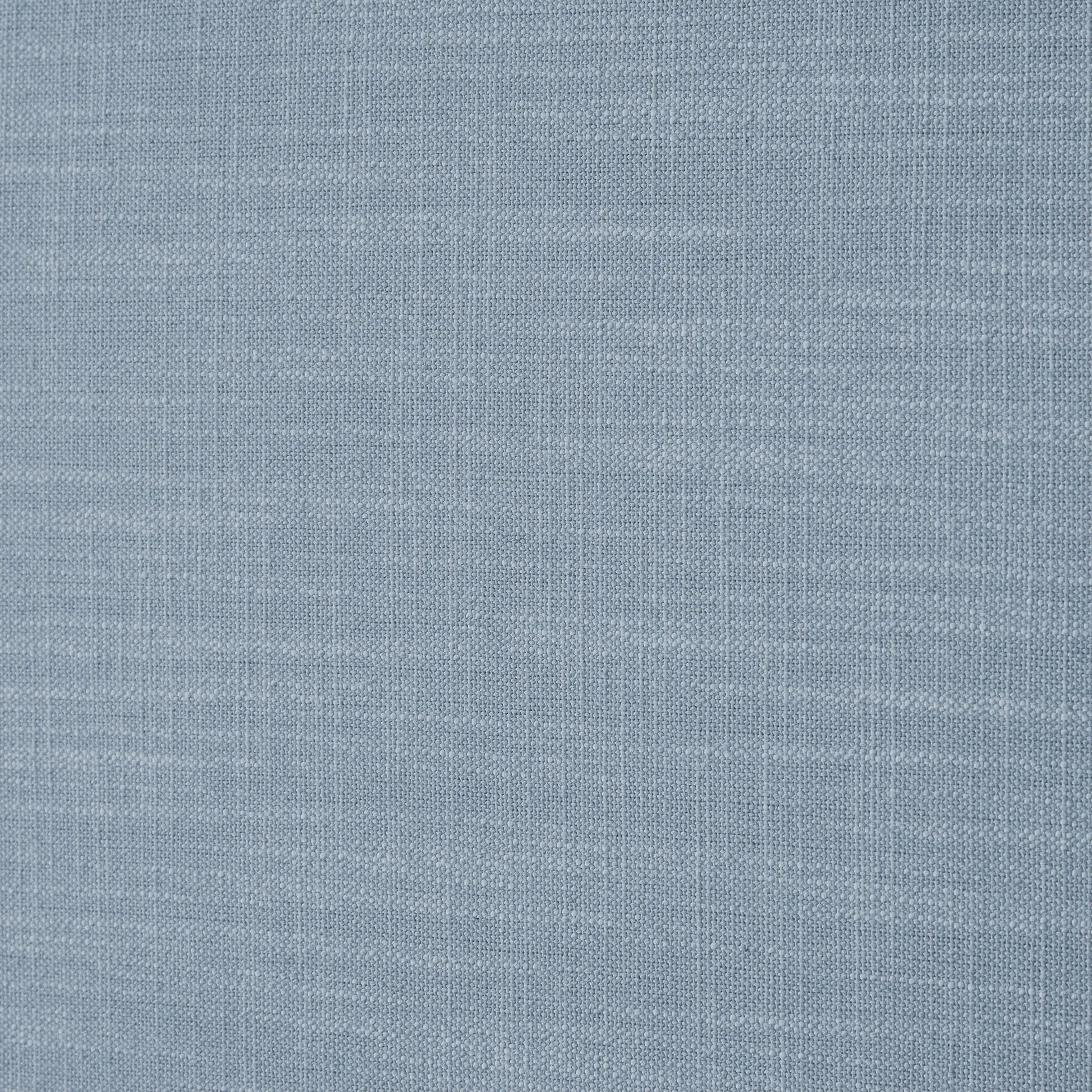 Emerson Sky Blue Textured Linen Twin Canopy Bed-9