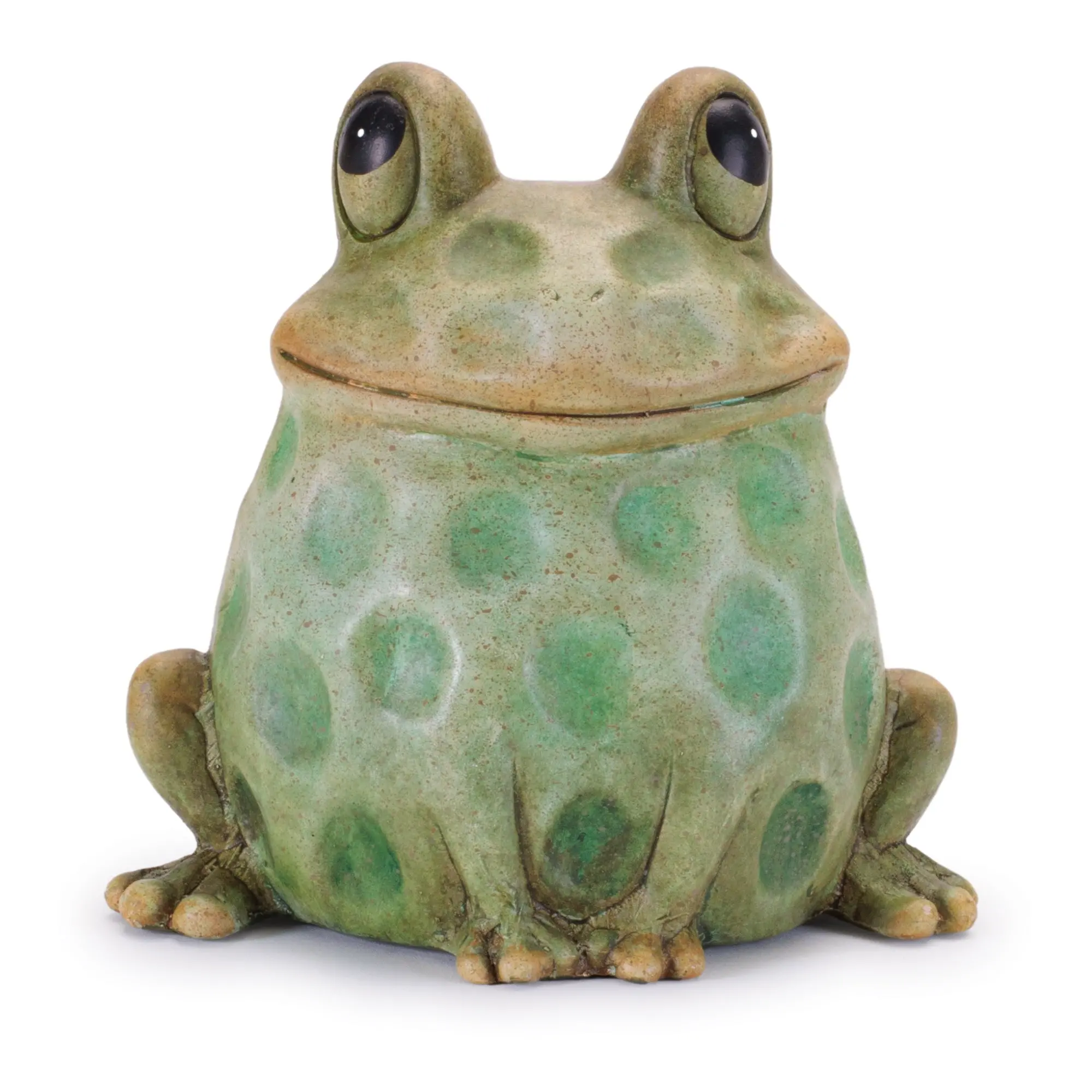 Small 2.75 Terra Cotta Frog-3