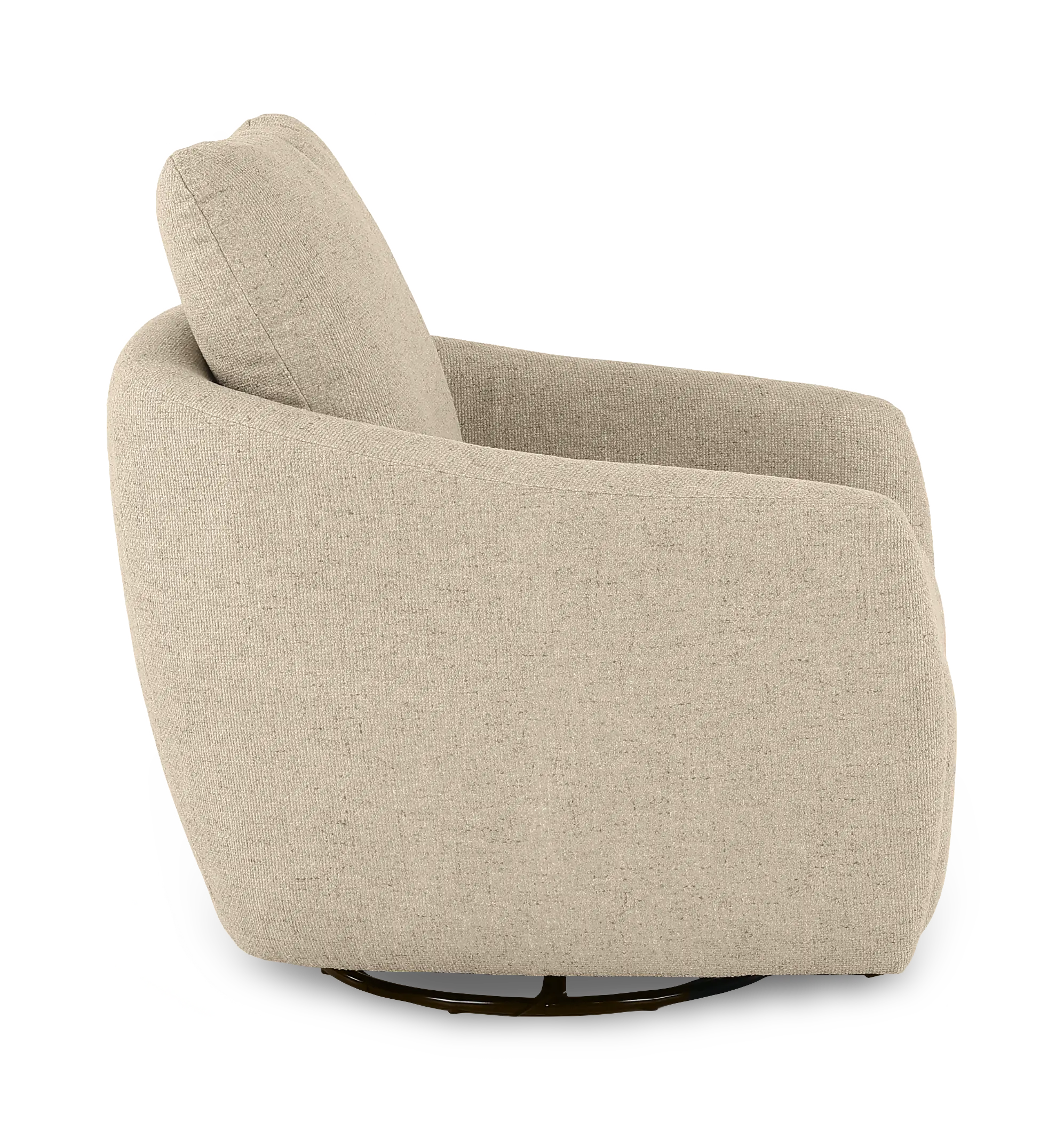 Stone Gray Power Swivel Recliner-6