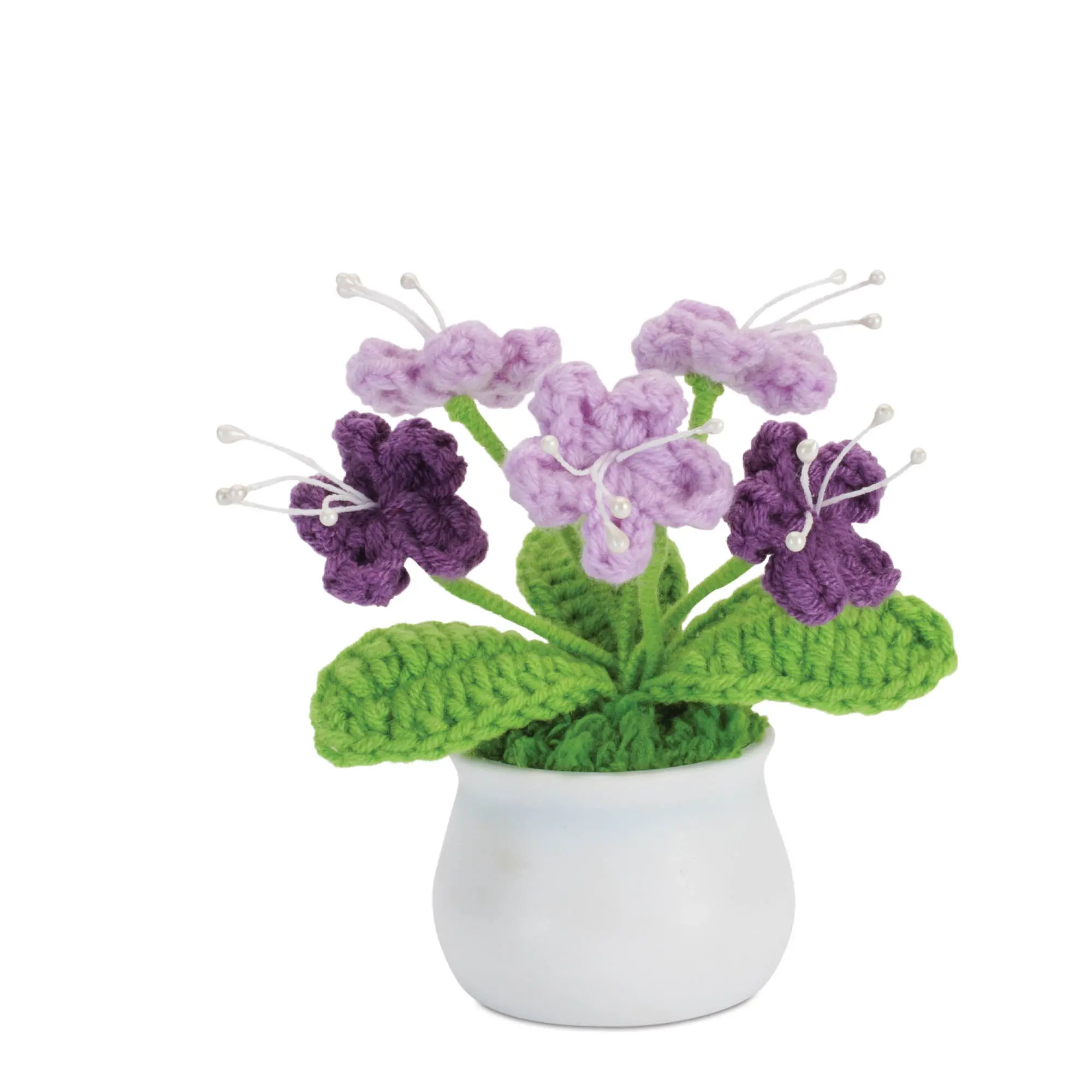 Assorted 5 Ceramic Florals in a Pot-2