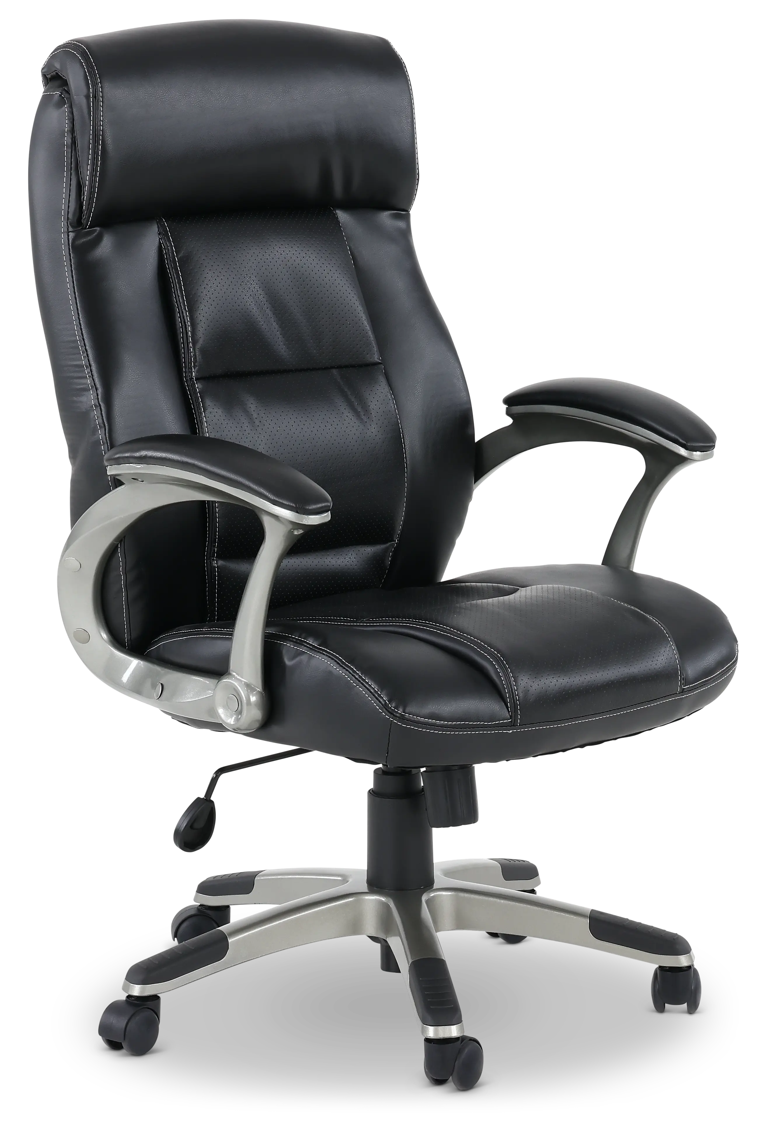 Ruga Black Office Chair-1