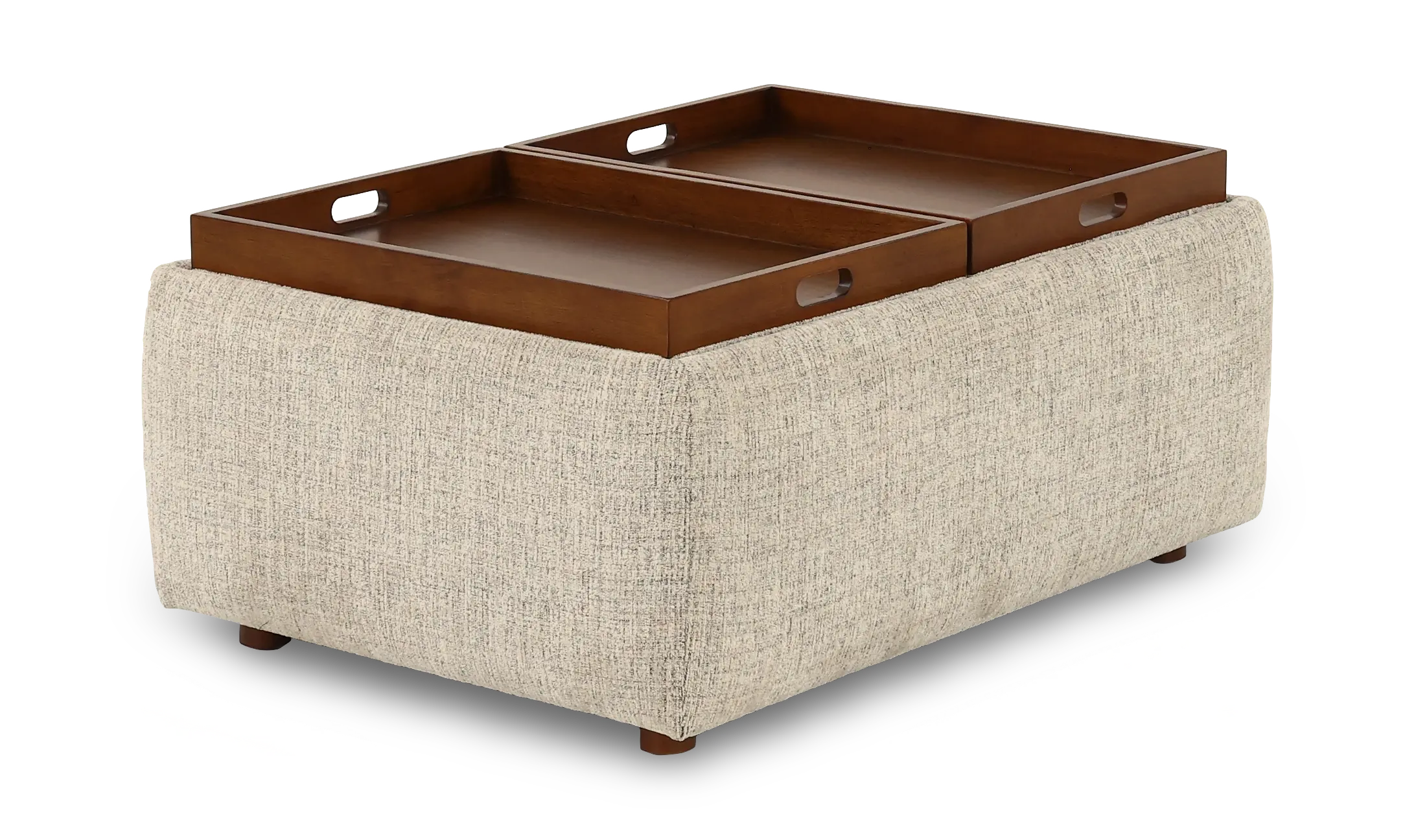 Presley Flax Cream Storage Ottoman-7