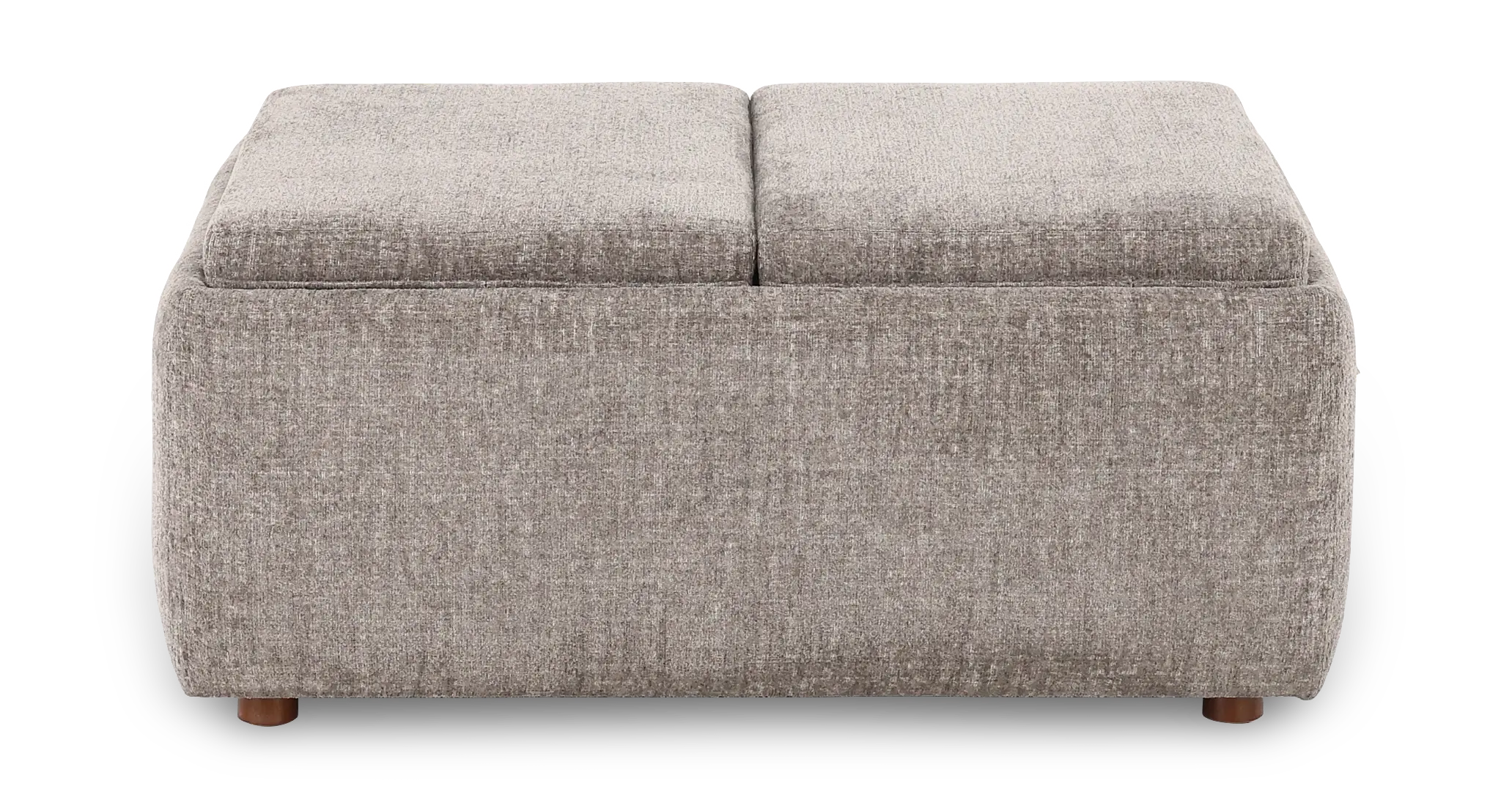 Presley Mushroom Gray Storage Ottoman-4