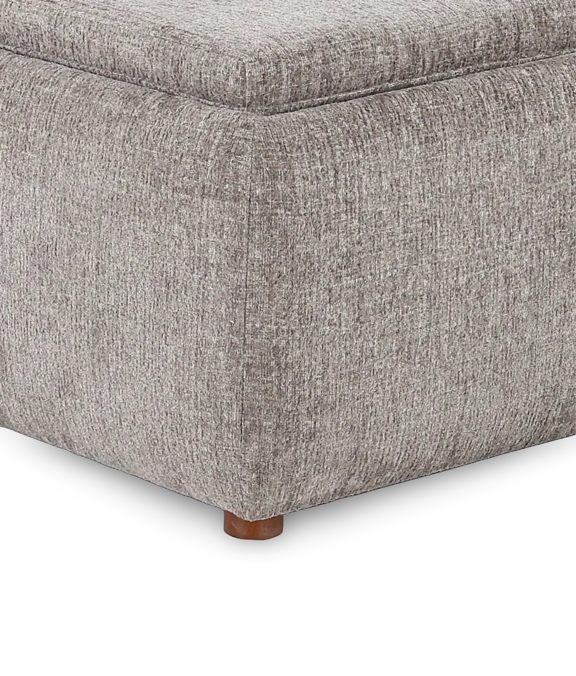 Presley Mushroom Gray Storage Ottoman-8