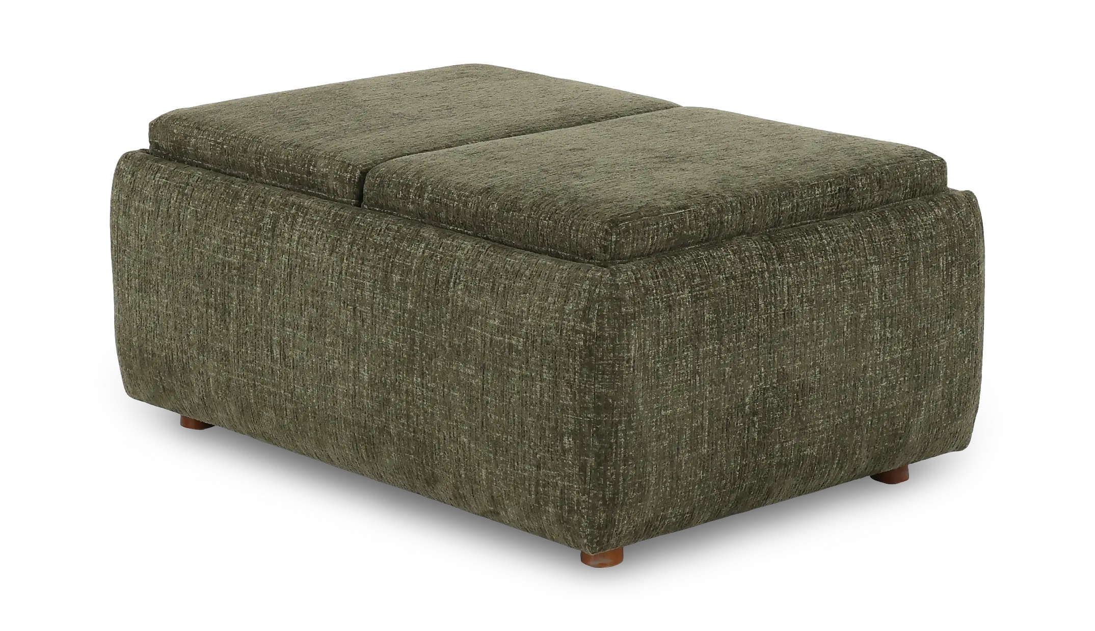 Presley Arbor Green Storage Ottoman-5