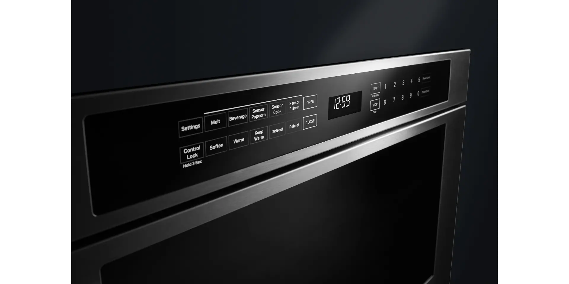 JMDFS30HL JennAir RISE™ Luxury 1.2 Cu Ft Under Counter Microwave - Stainless Steel-6