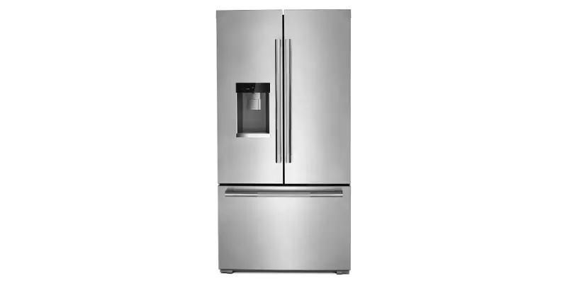 JennAir RISE™ 23.8 Cu Ft Luxury French Door Refrigerator - Counter Depth Stainless Steel